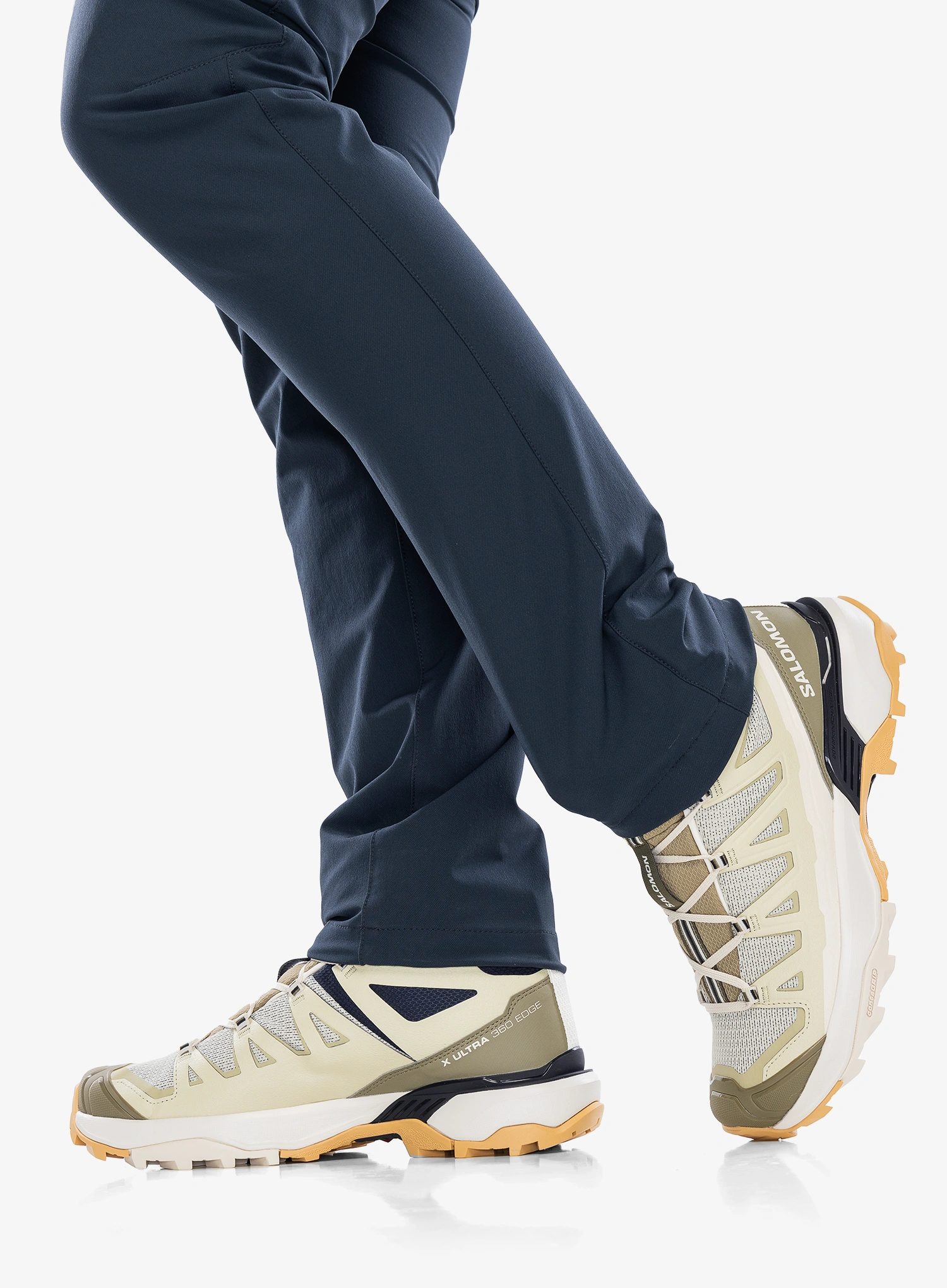 Черевики туристичні Salomon X Ultra 360 Edge Mid GTX - almond milk/alo