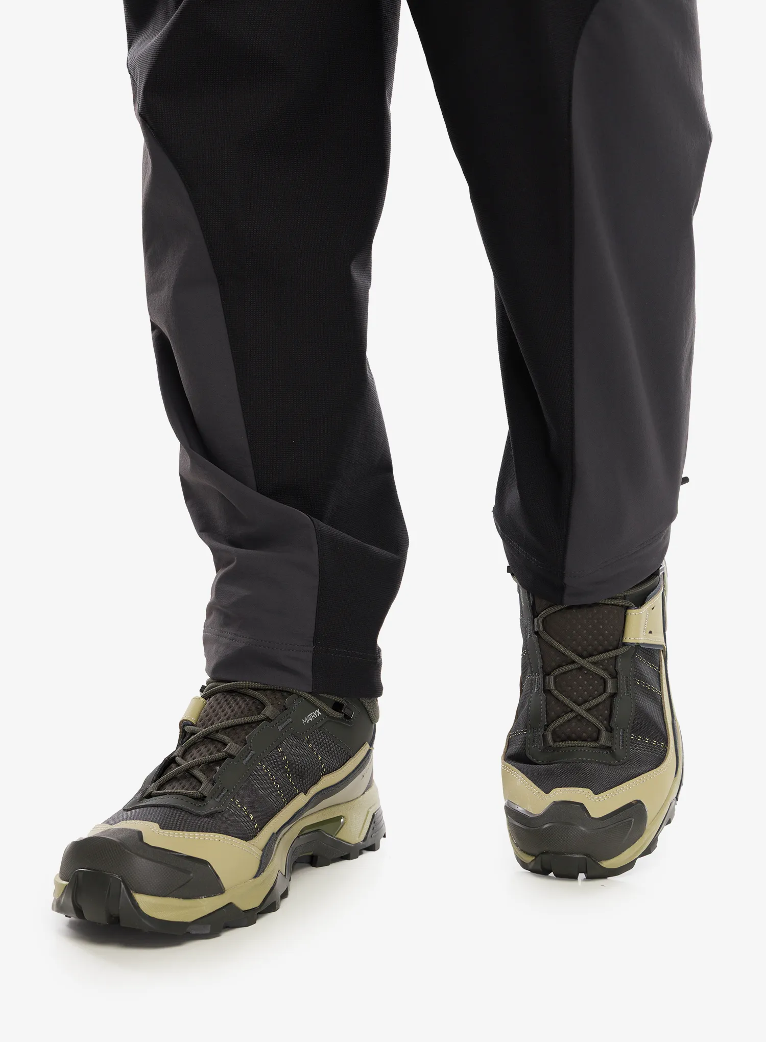 Черевики туристичні Salomon X Ultra 5 Mid GTX - peat/gray green/blue