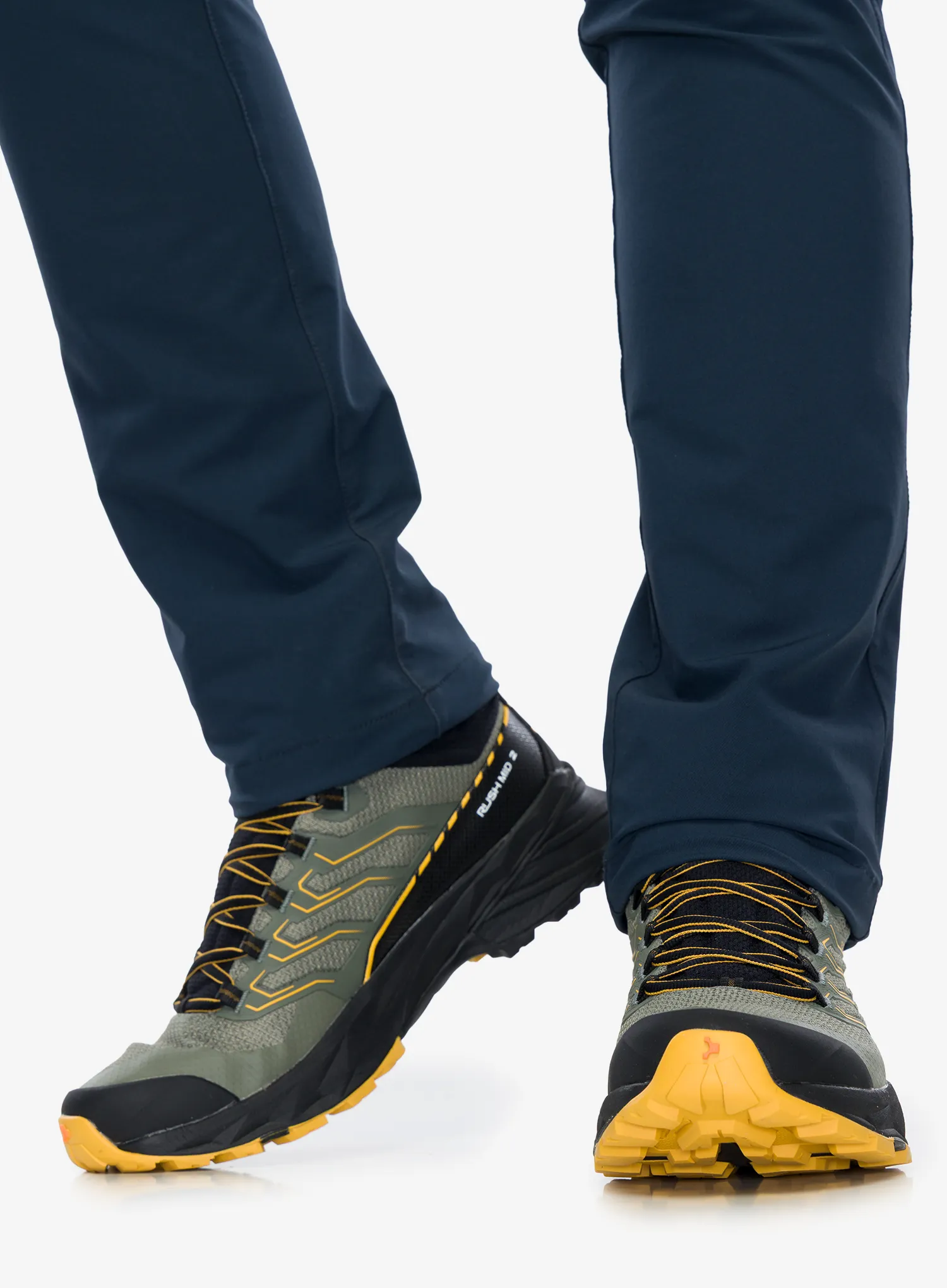 Черевики туристичні високі Scarpa Rush 2 Mid GTX - moss/sulphur