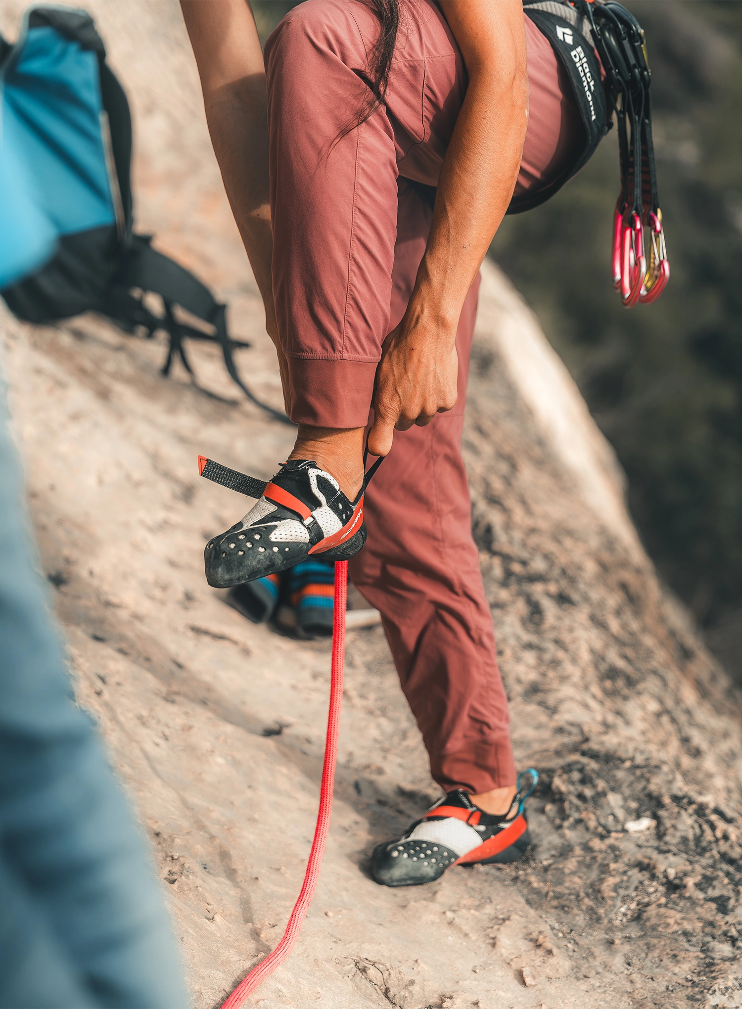 Скельники Scarpa Furia Air - ice/red