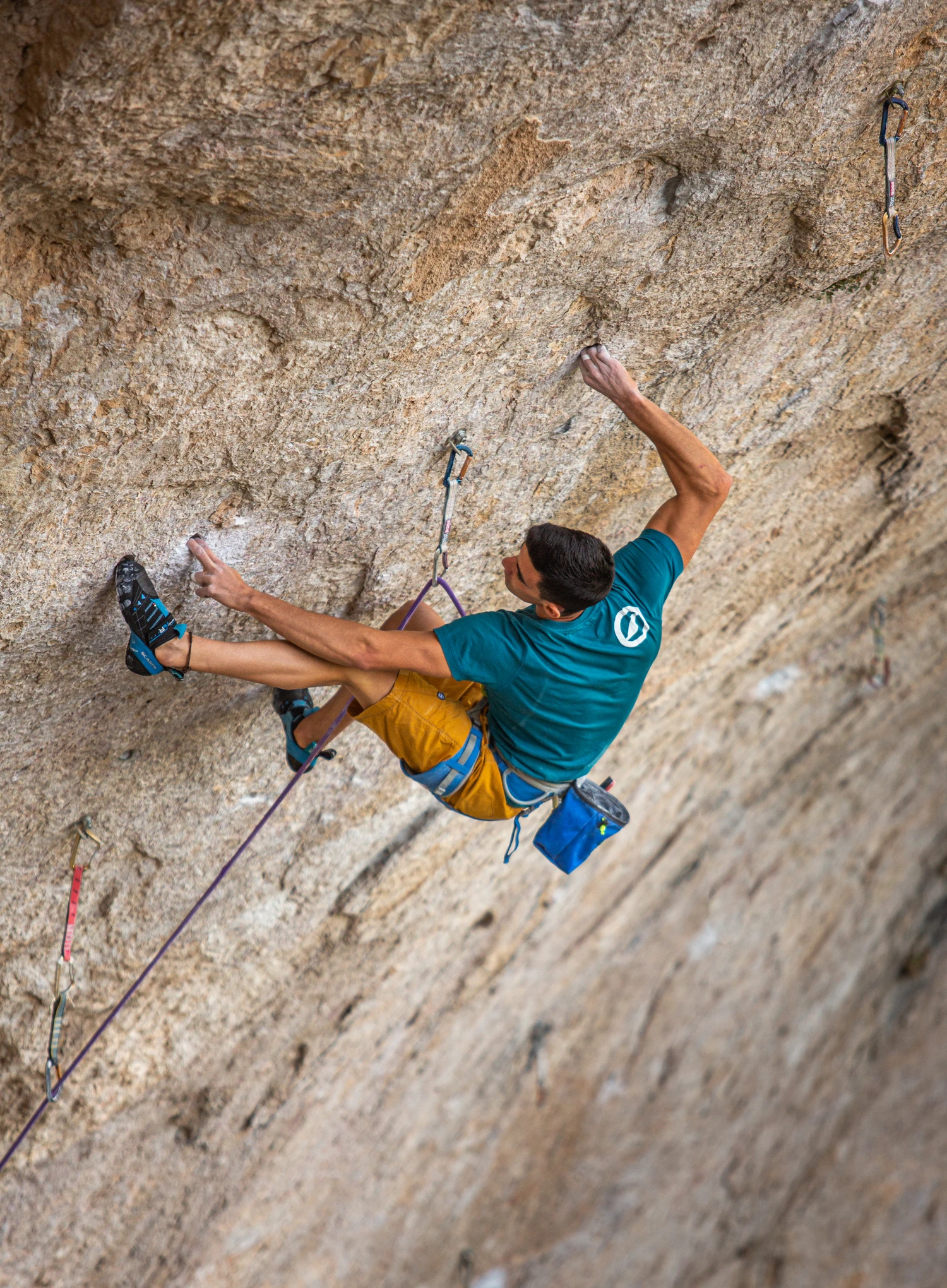 Скельники Scarpa Instinct VSR - black/azure 