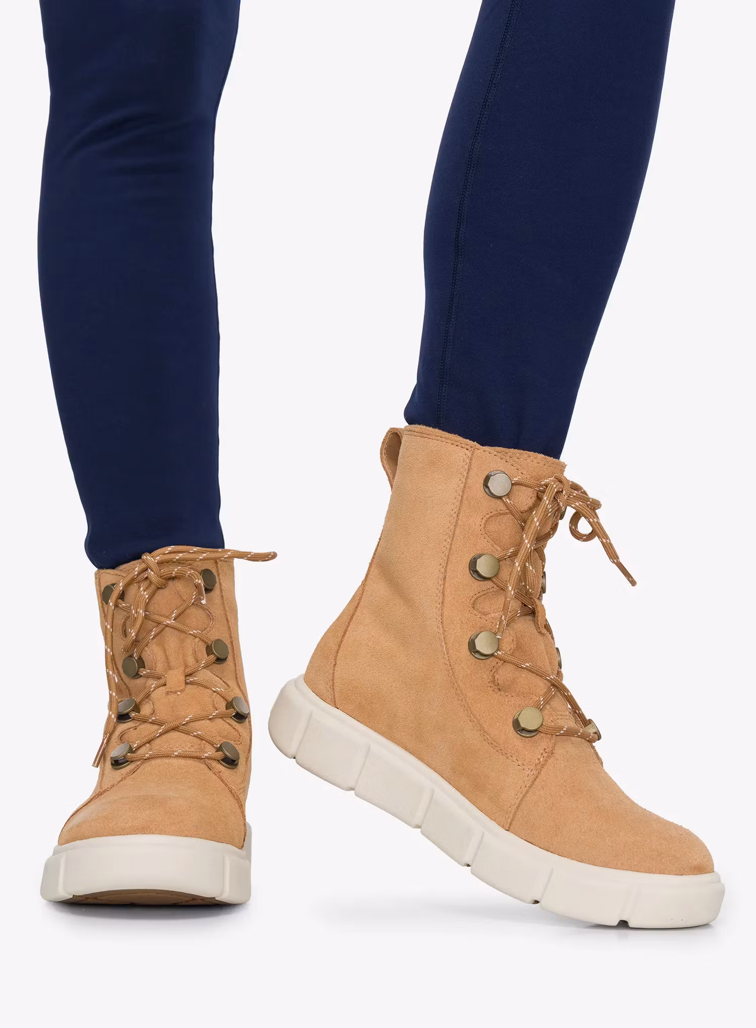 Черевики зимові жіночі Sorel Explorer III Joan WP - tawny buff/chalk