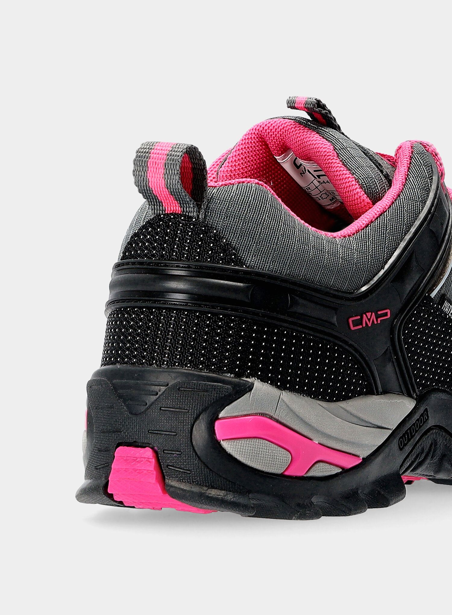 Черевики туристичні жіночі CMP Rigel Low WP - grey/fuxia/ice