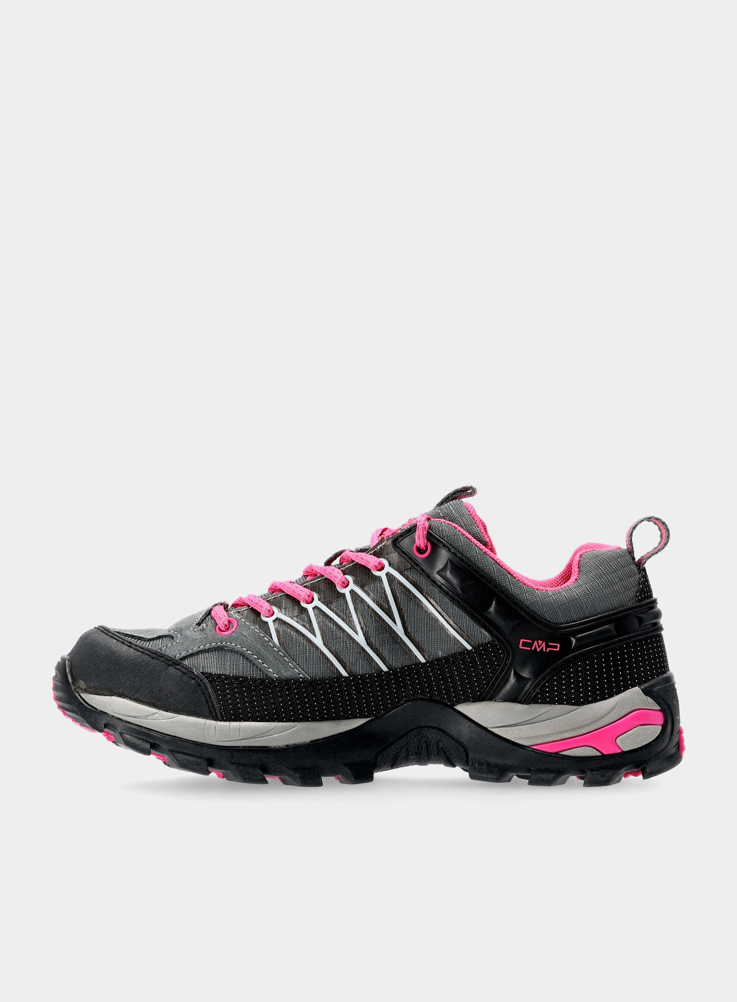 Черевики туристичні жіночі CMP Rigel Low WP - grey/fuxia/ice