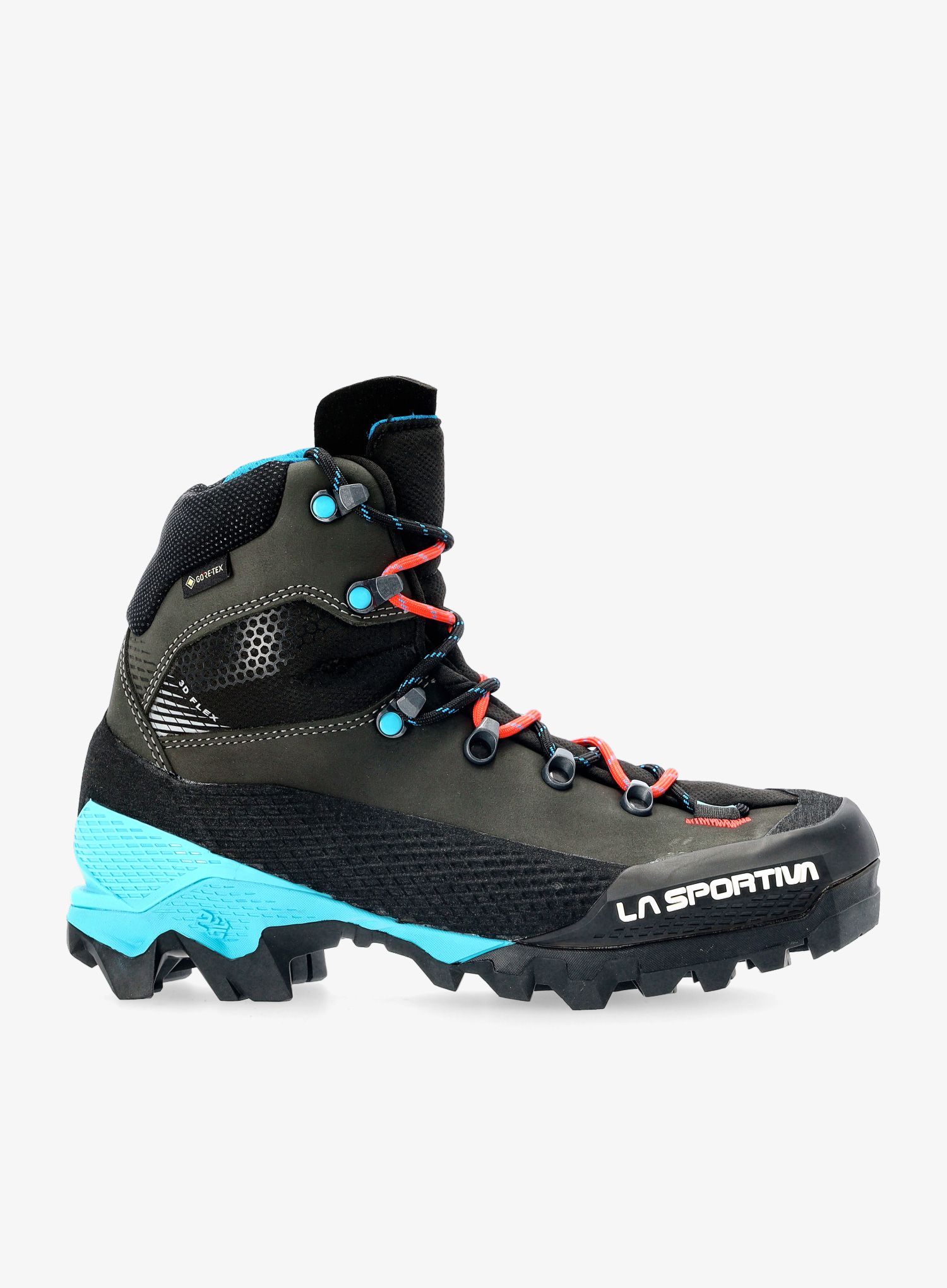 Черевики жіночі La Sportiva Aequilibrium LT GTX - black/hibiscus