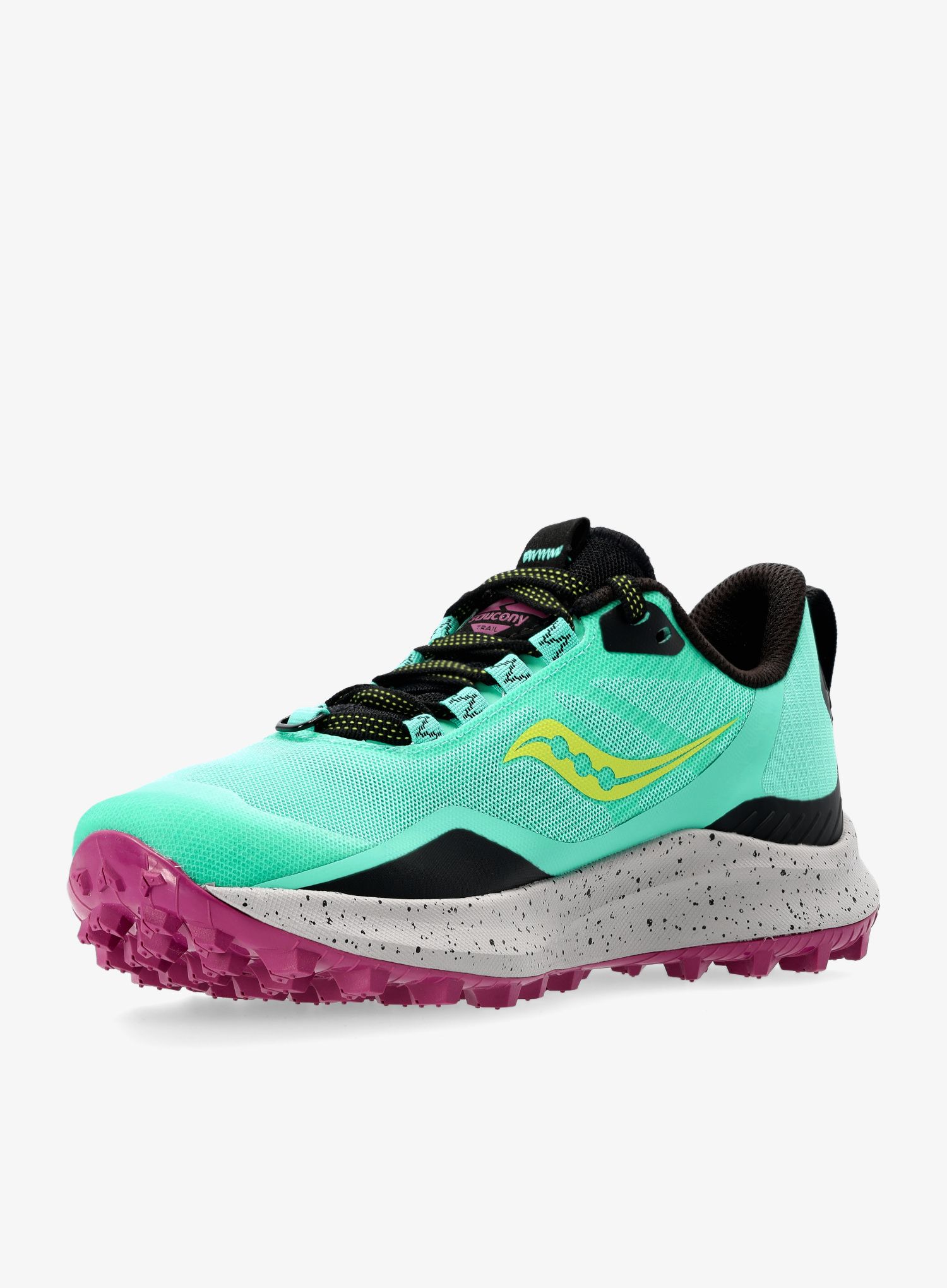 Черевики для трейлу жіночі Saucony Peregrine 12 - cool mint/acid