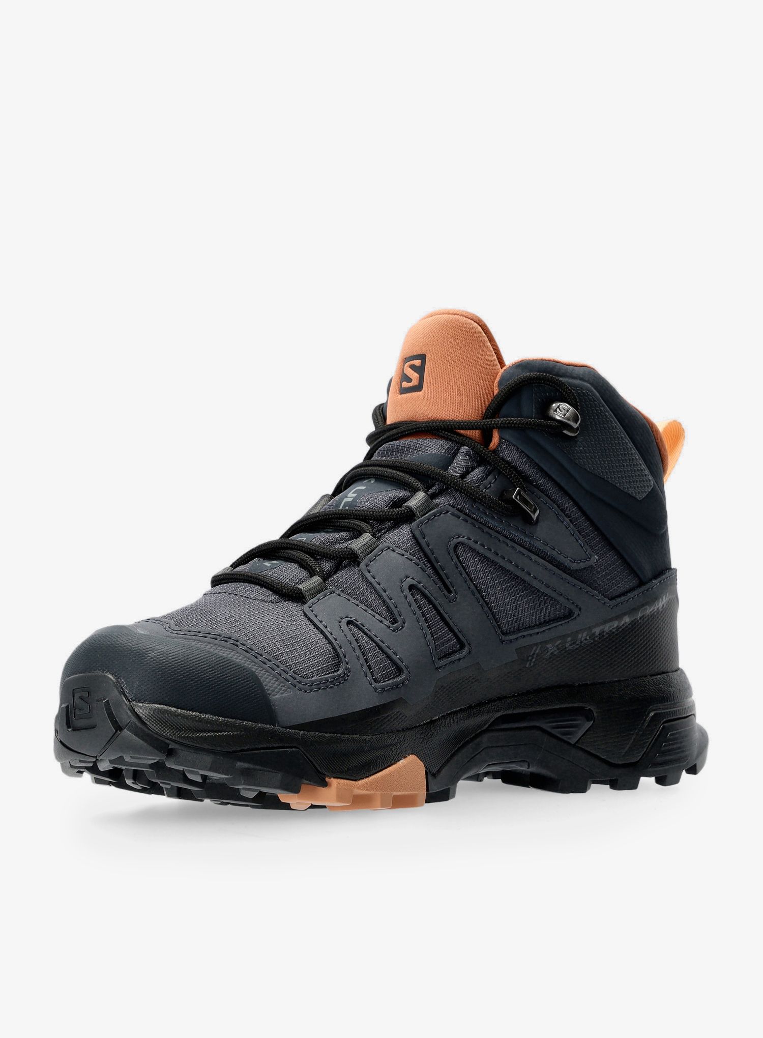 Черевики жіночі GORE-TEX Salomon X Ultra 4 Mid GTX - ebony/mocha mousse
