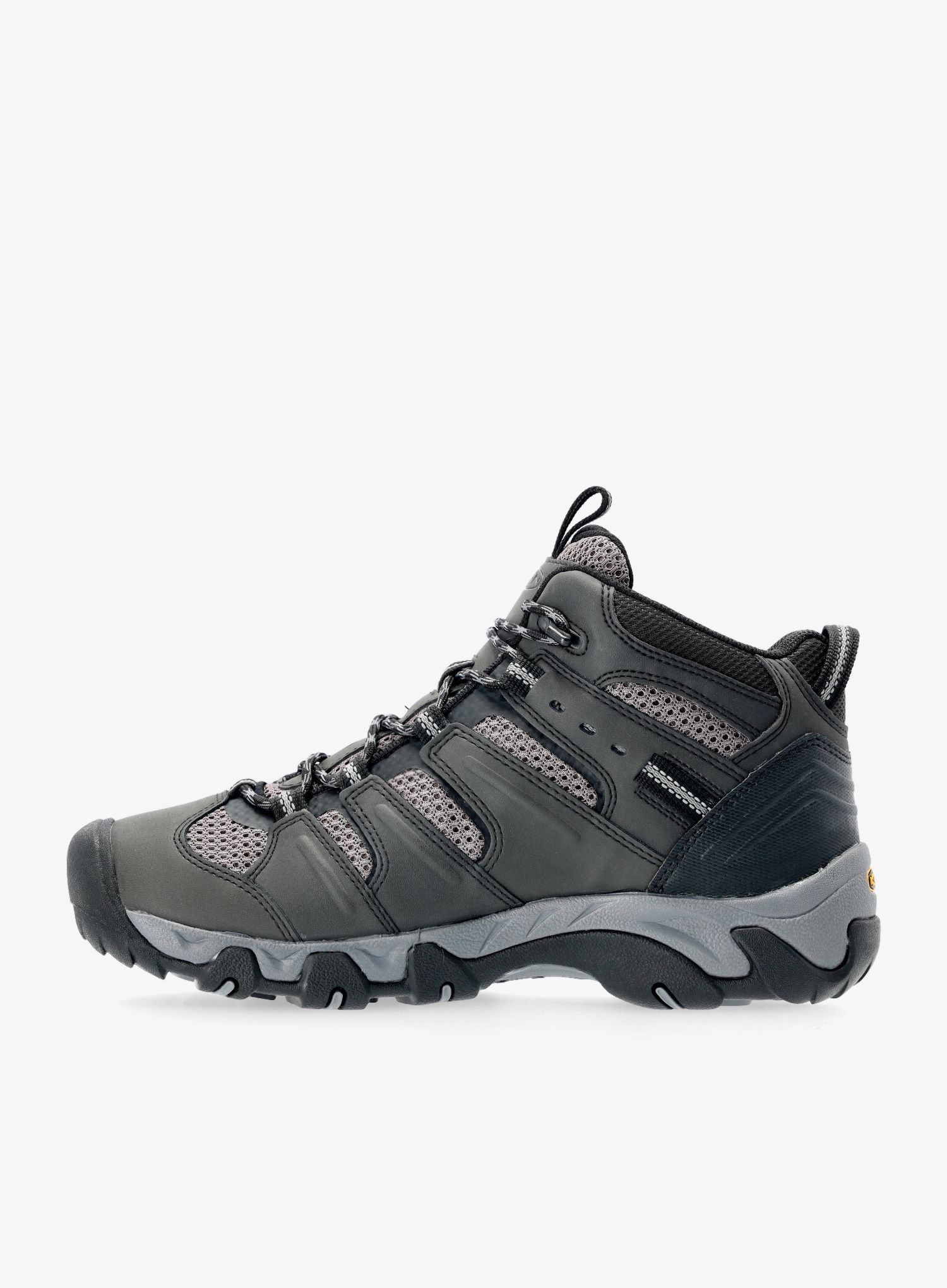 Черевики туристичні Keen Koven Mid Waterproof - black/steel grey