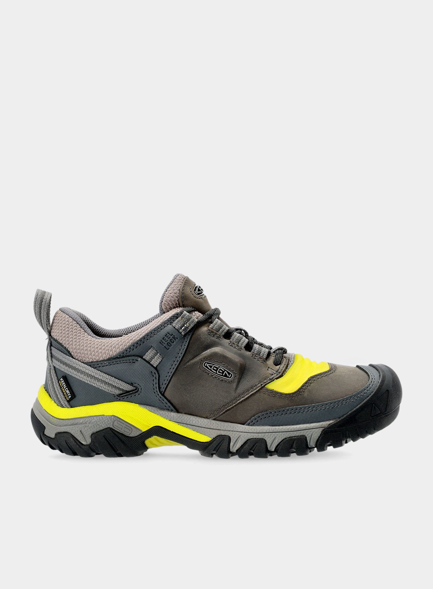 Черевики чоловічі Keen Ridge Flex WP - steel grey/evening primrose