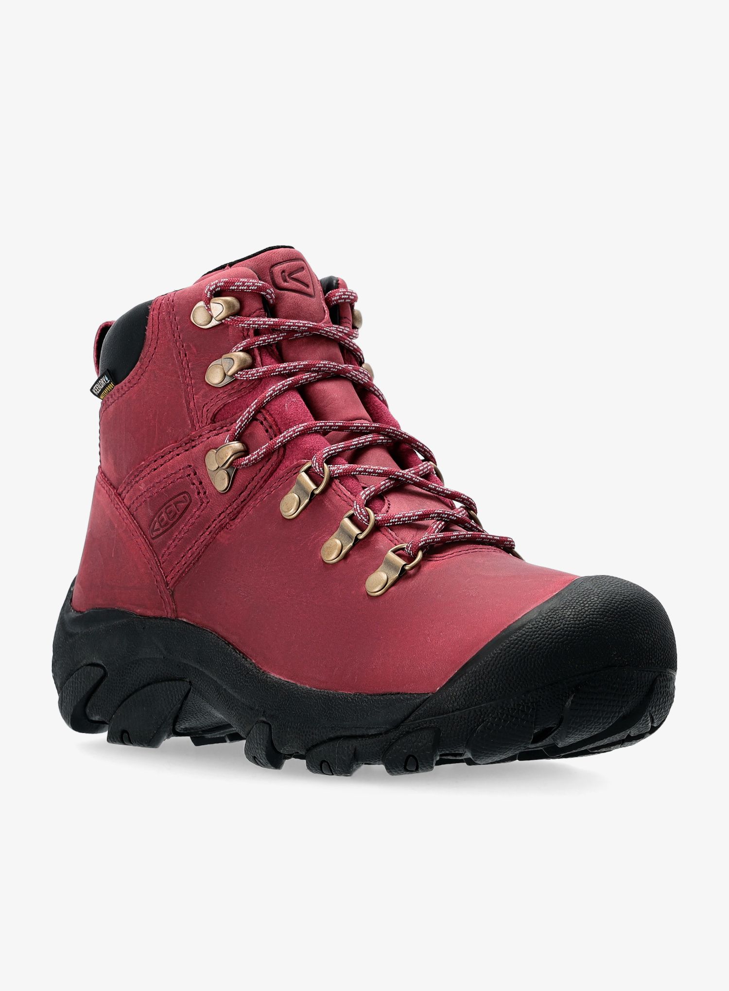 Черевики трекінгові жіночі Keen Pyrenees - tibetan red/black
