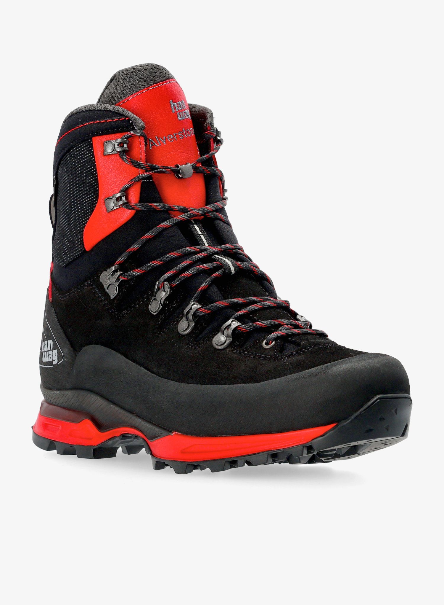 Черевики трекінгові Hanwag Alverstone II GTX - black/red