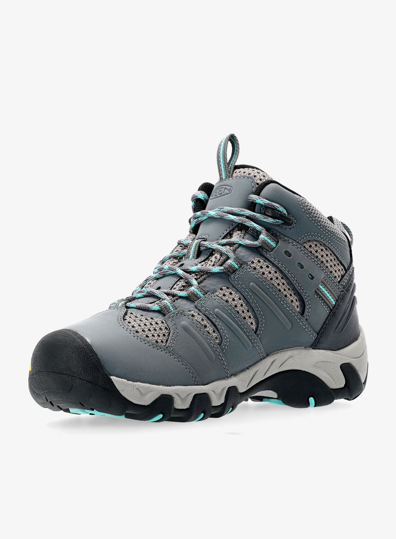 Черевики туристичні жіночі Keen Koven Mid Wp - steel grey/wasabi