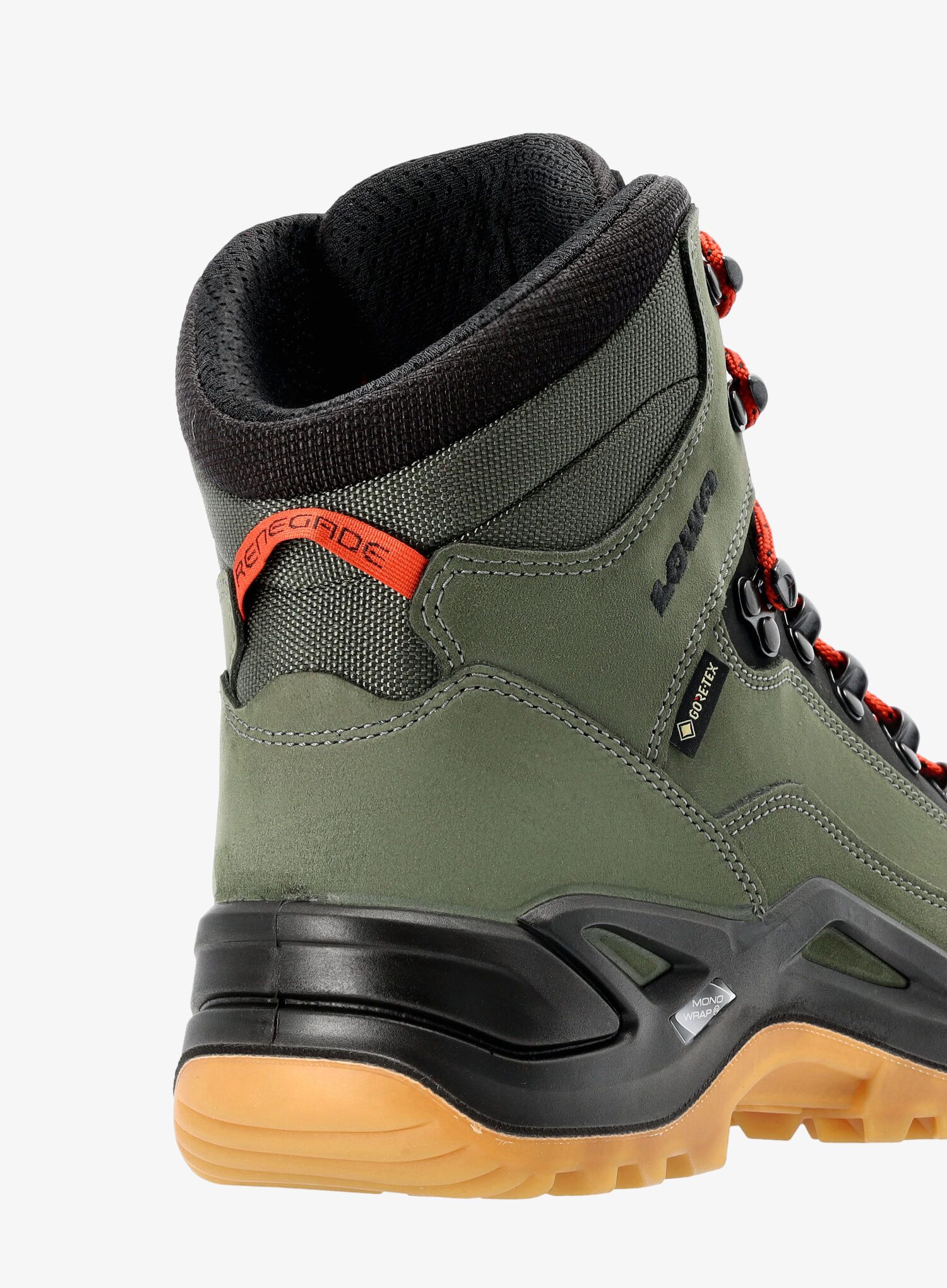 Черевики туристичні Lowa Renegade GTX Mid - forest/orange