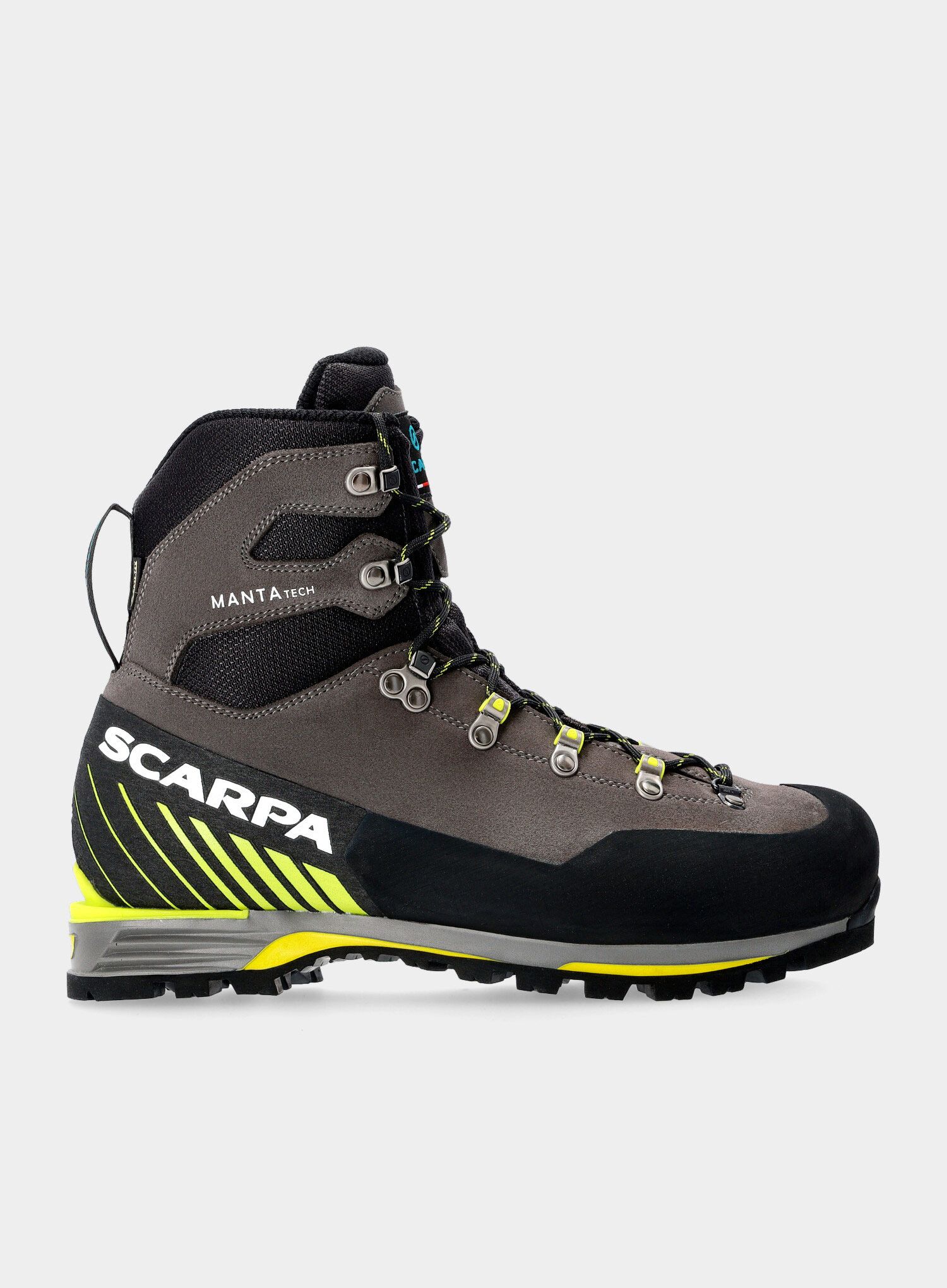 Черевики високогірні Scarpa Manta Tech GTX - shark/lime