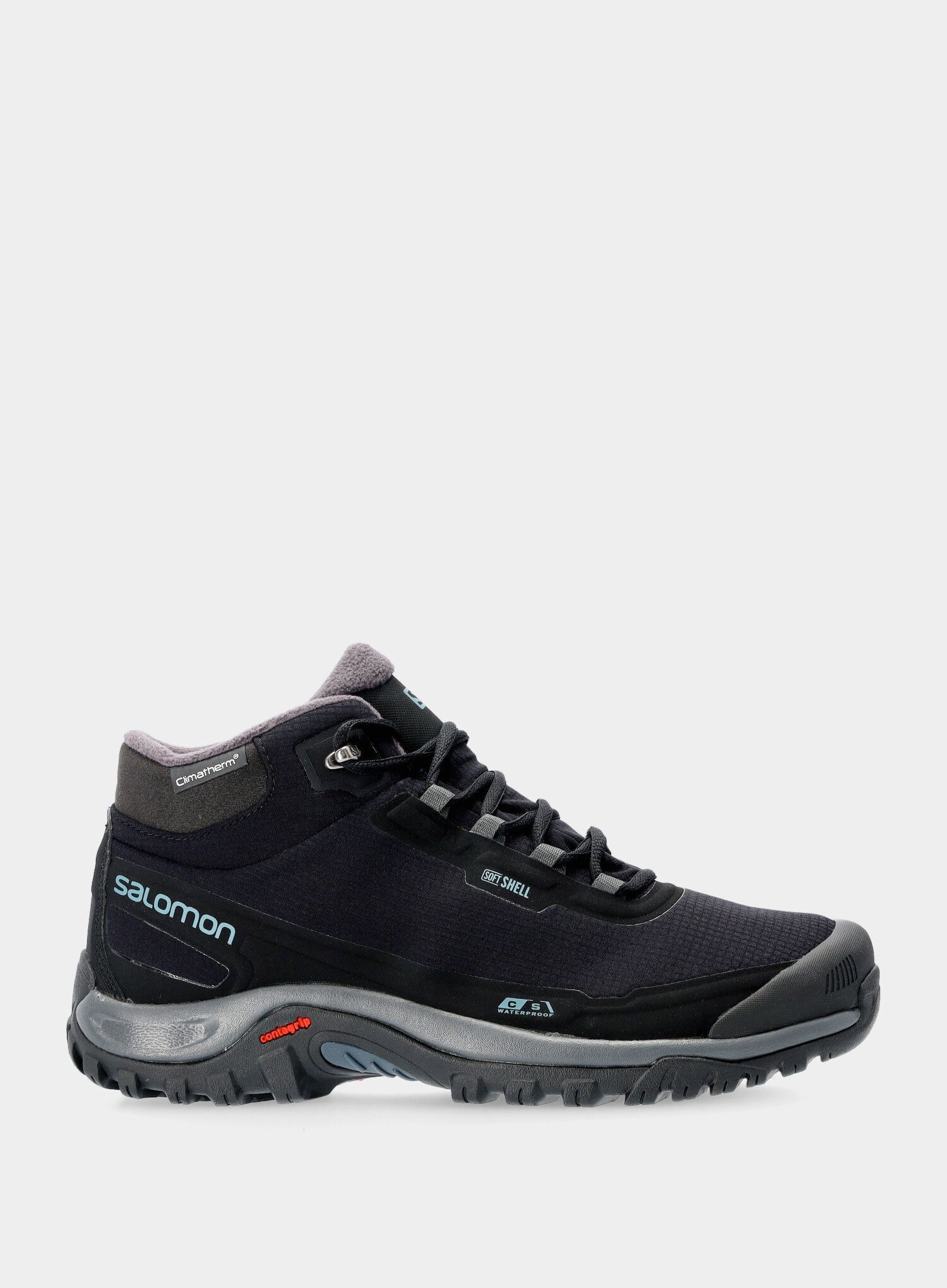 Черевики зимові чоловічі Salomon Shelter CS WP - black/ebony/black