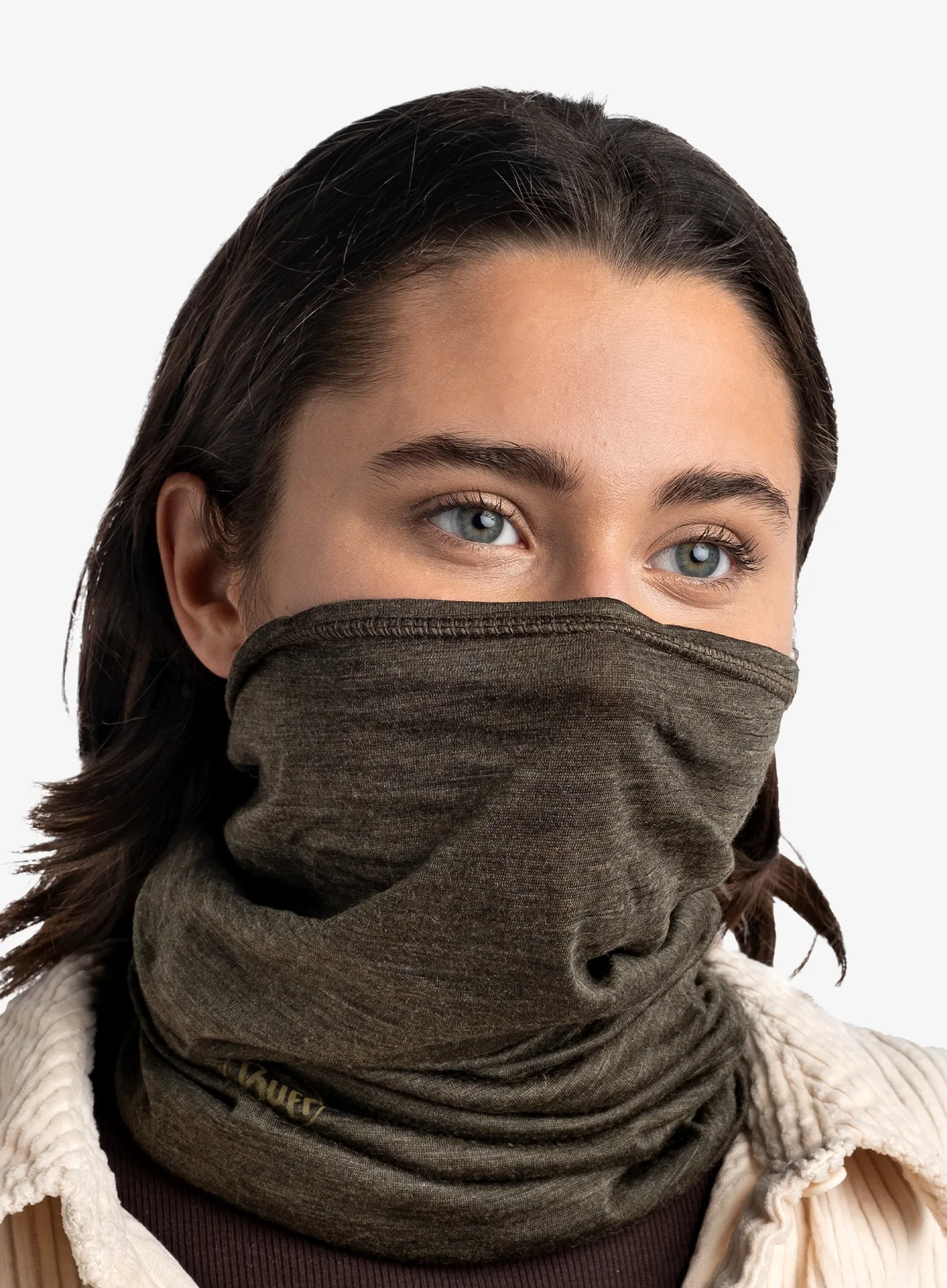 Пов'язка Buff Lightweight Merino Wool - solid bark