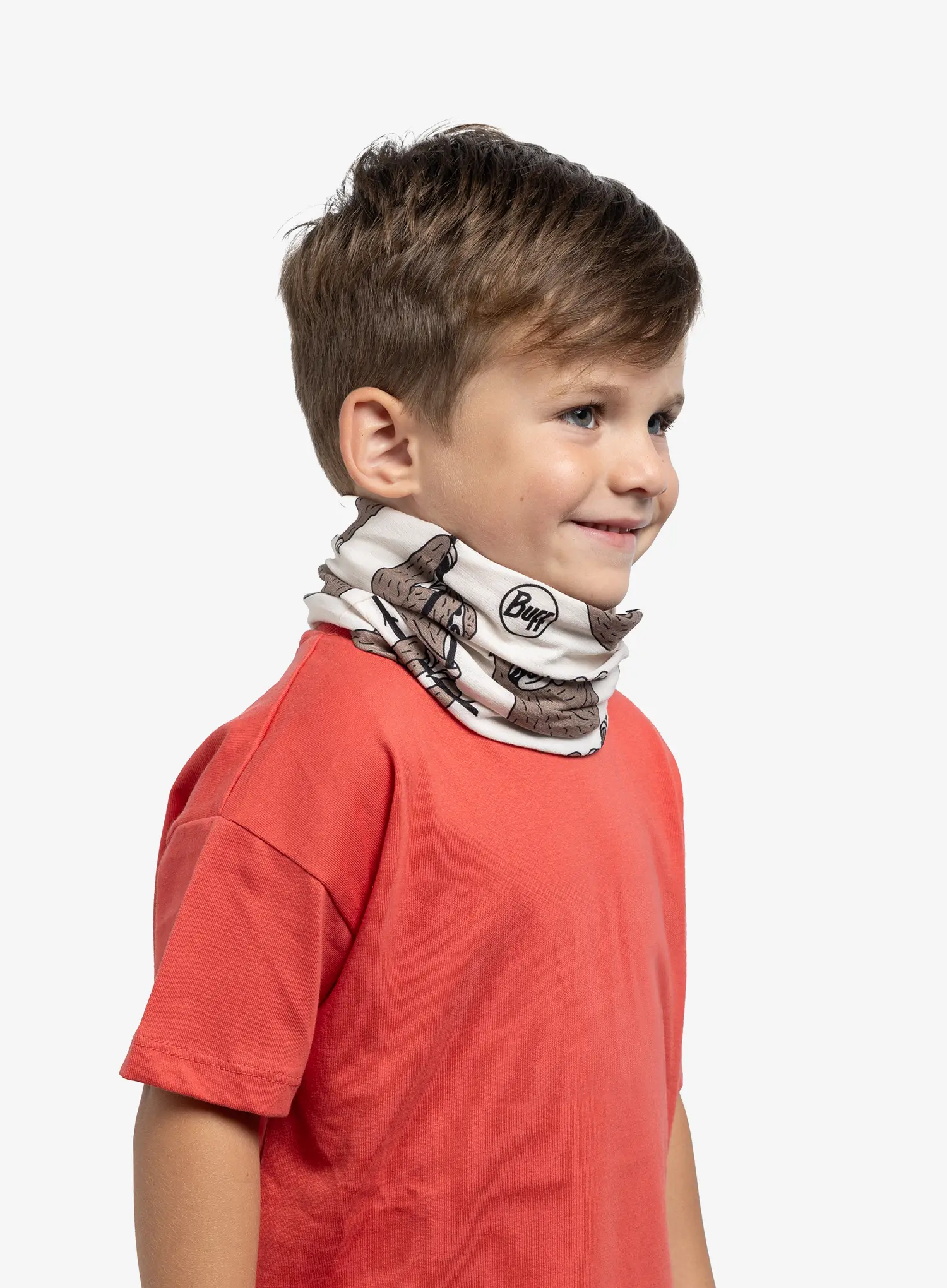 Пов'язка Buff Coolnet UV Kids - tore birch grey