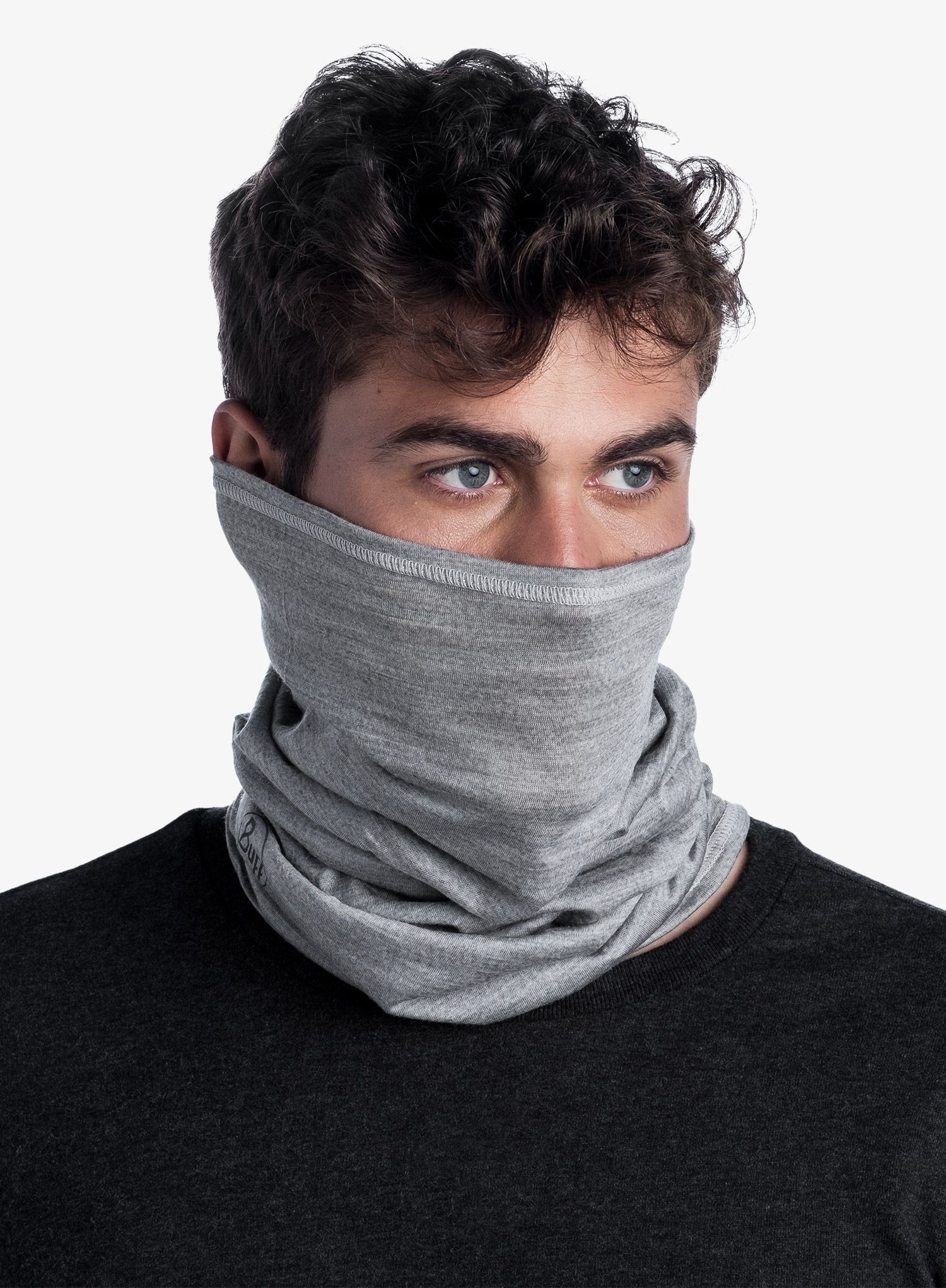 Пов'язка Buff Lightweight Merino Wool - solid light grey