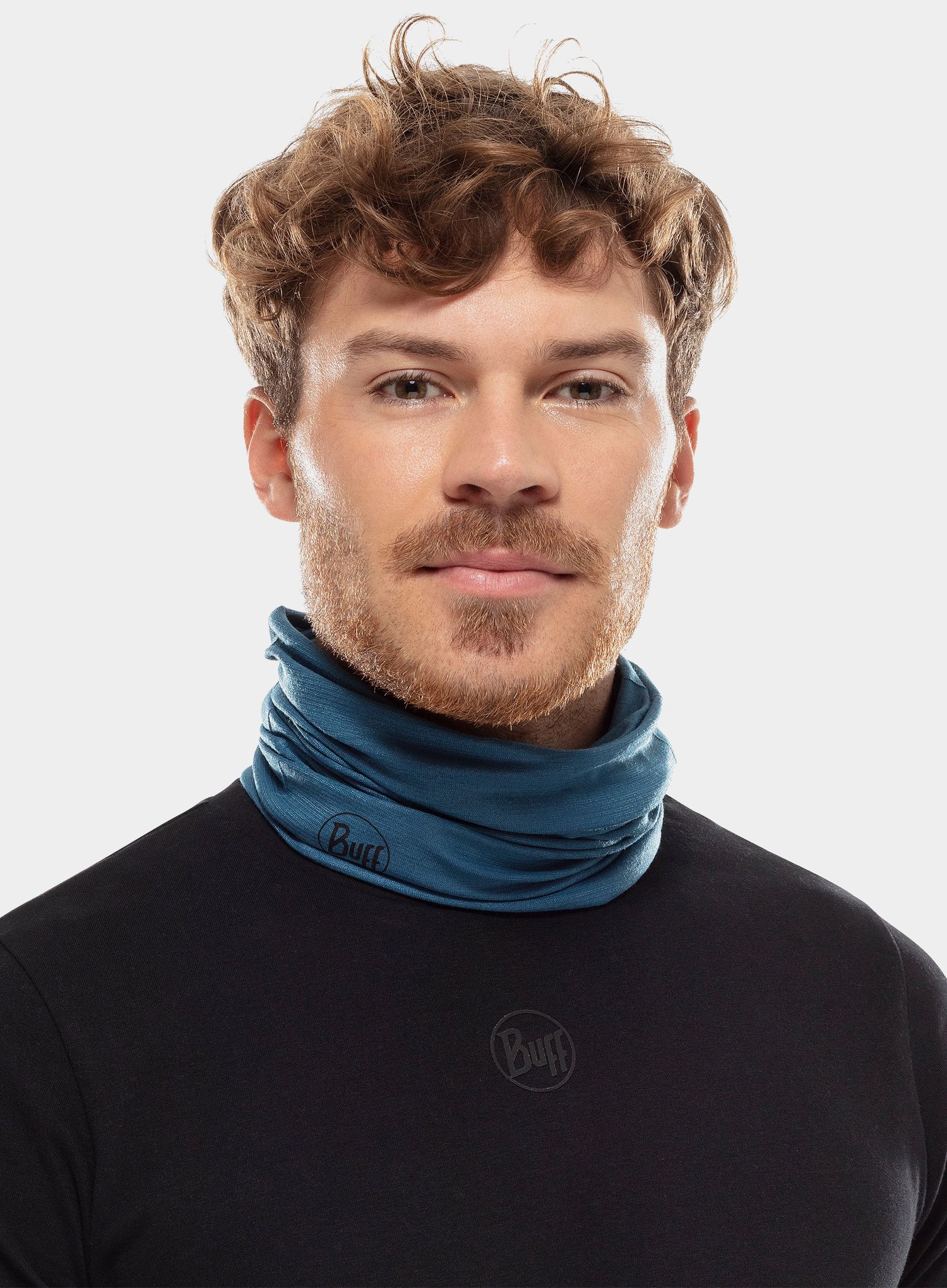 Пов'язка Buff CoolNet UV+ Insect Shield - solid eclipse blue