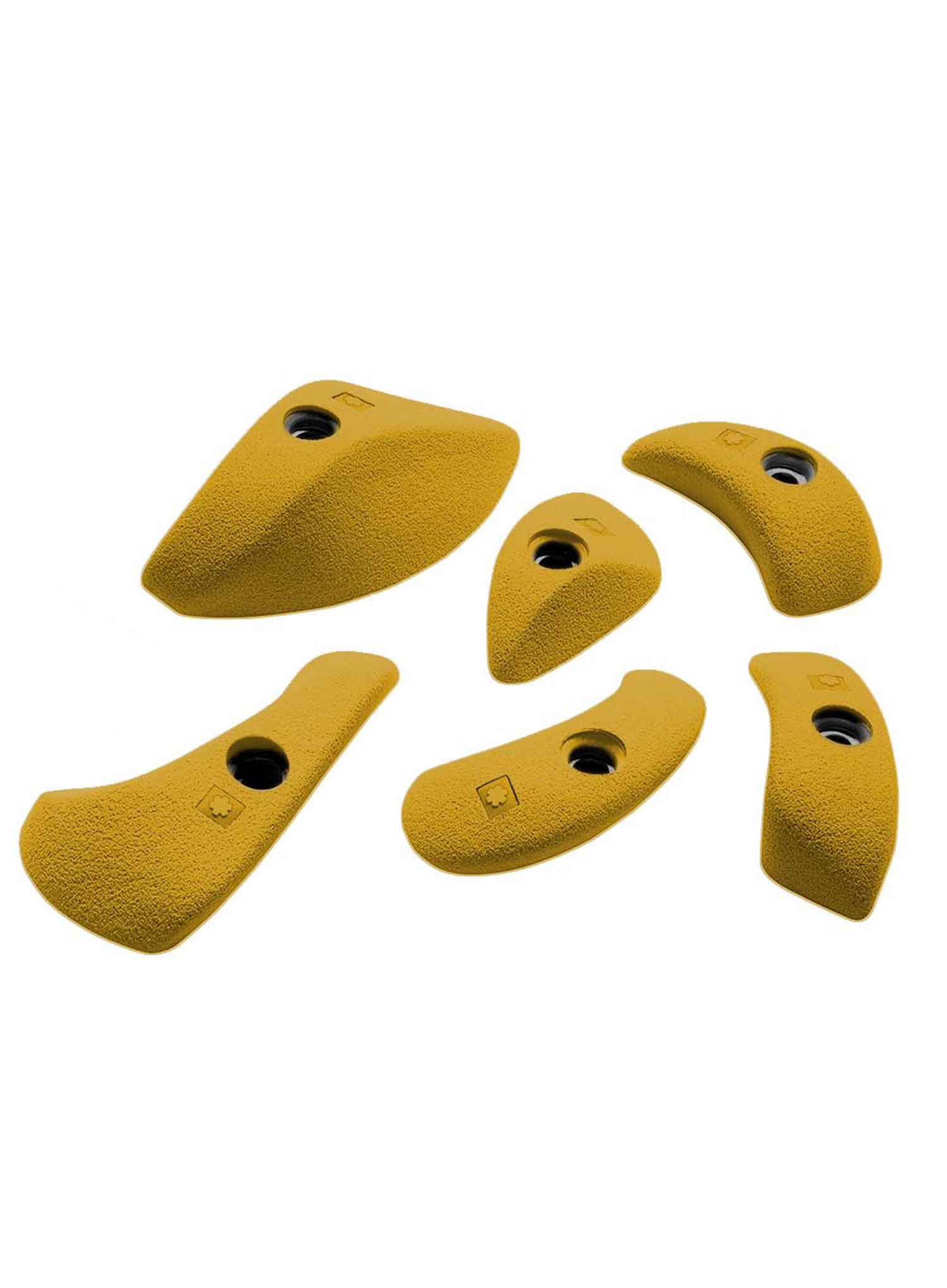 Зачепи для скелелазіння Ocun Holds Set 1 Pinches - yellow/yellow