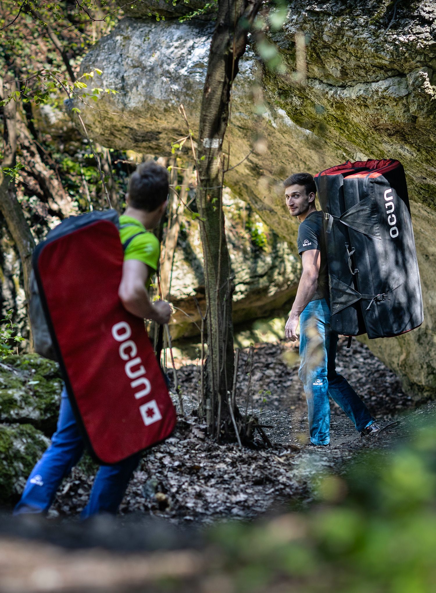 Крешпад Ocun Paddy Sitcase - red
