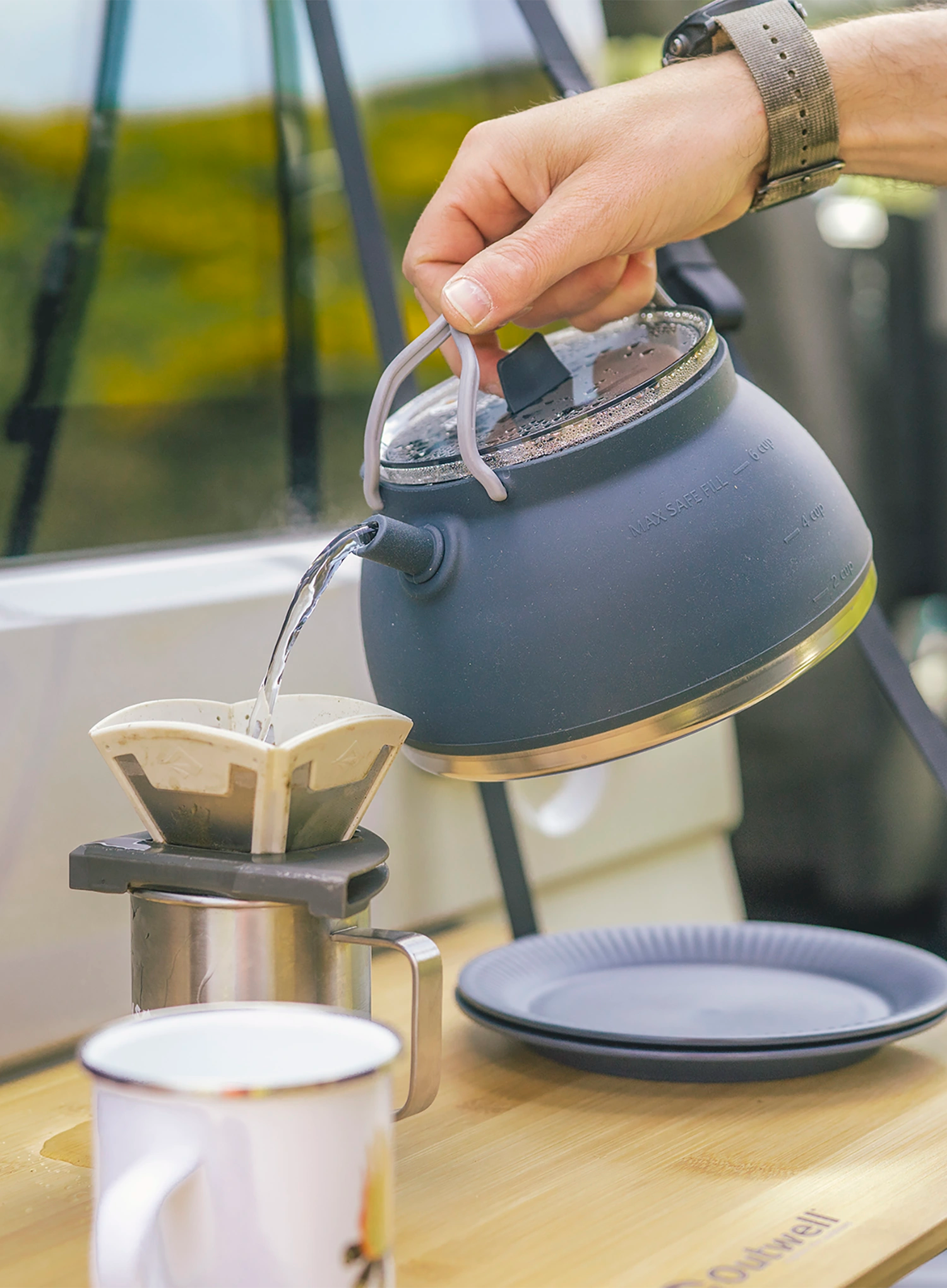 Чайник Outwell Collaps Tea Time Kettle 1.5 L