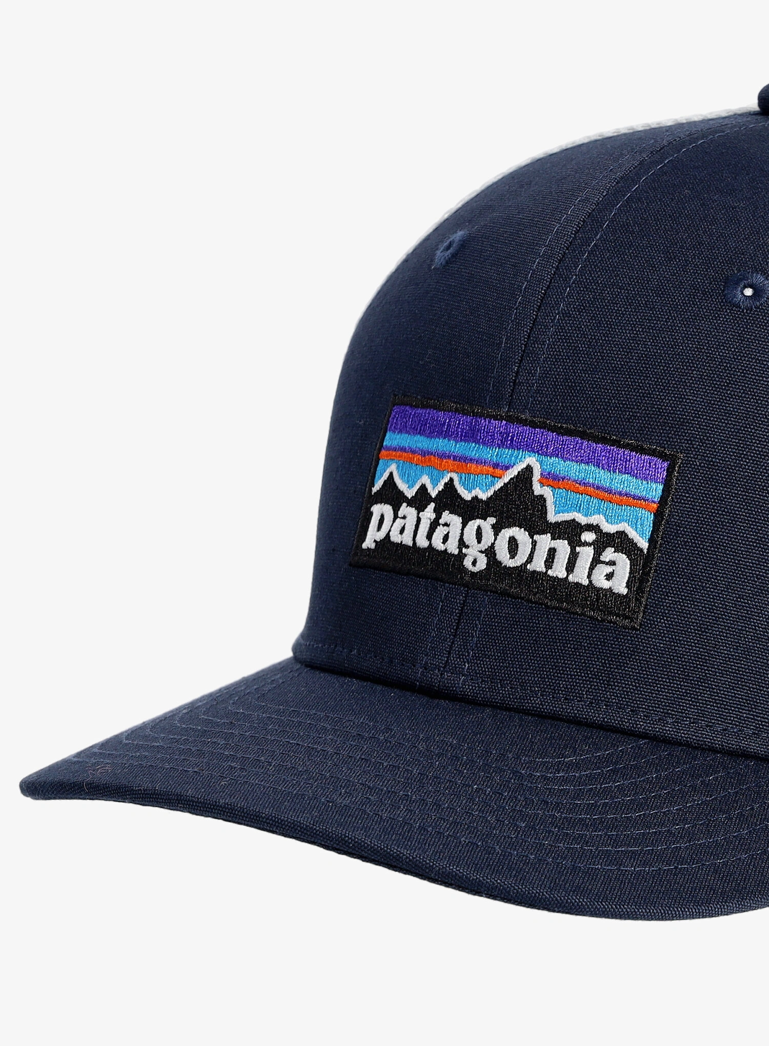 Шапка для дітей Patagonia Trucker Hat - p-6 logo/navy blue