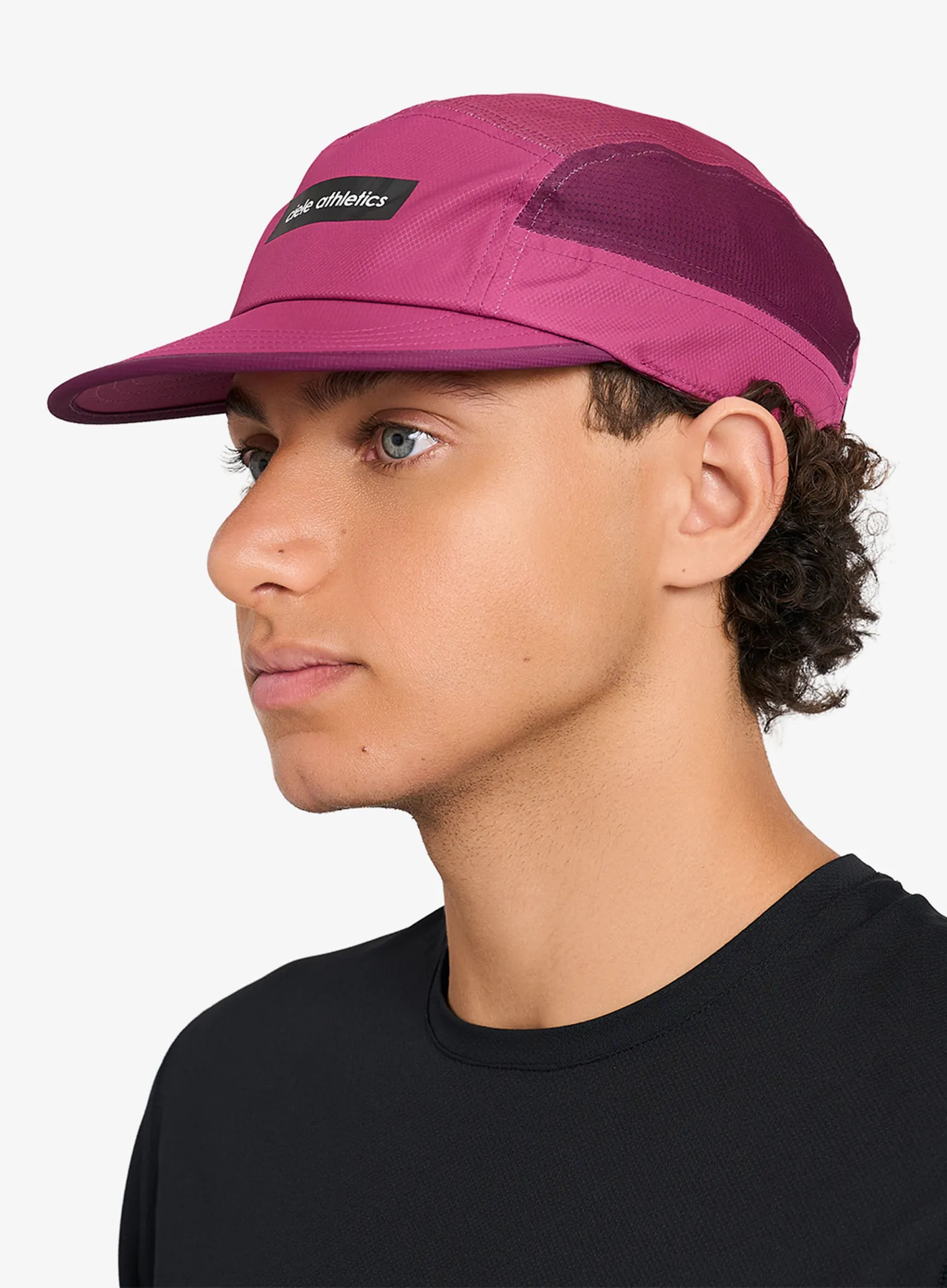 Шапка для бігу Ciele Go Cap Field Iconic Bar - bocasana/melberry