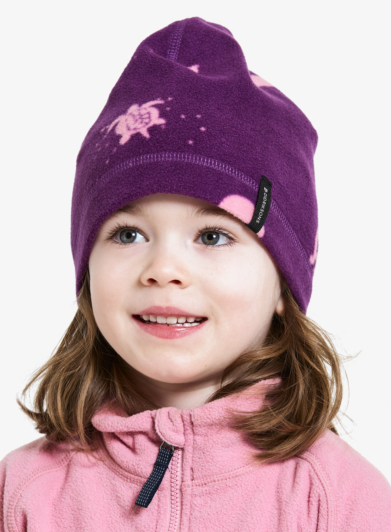 Шапка дитяча Didriksons Monte Beanie - sweet pink