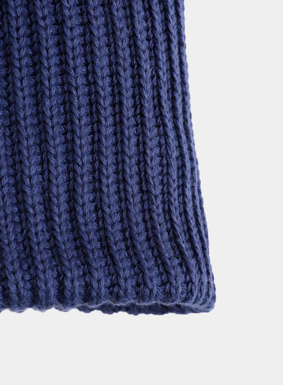 Шапка Patagonia Fisherman's Rolled Beanie - navy blue