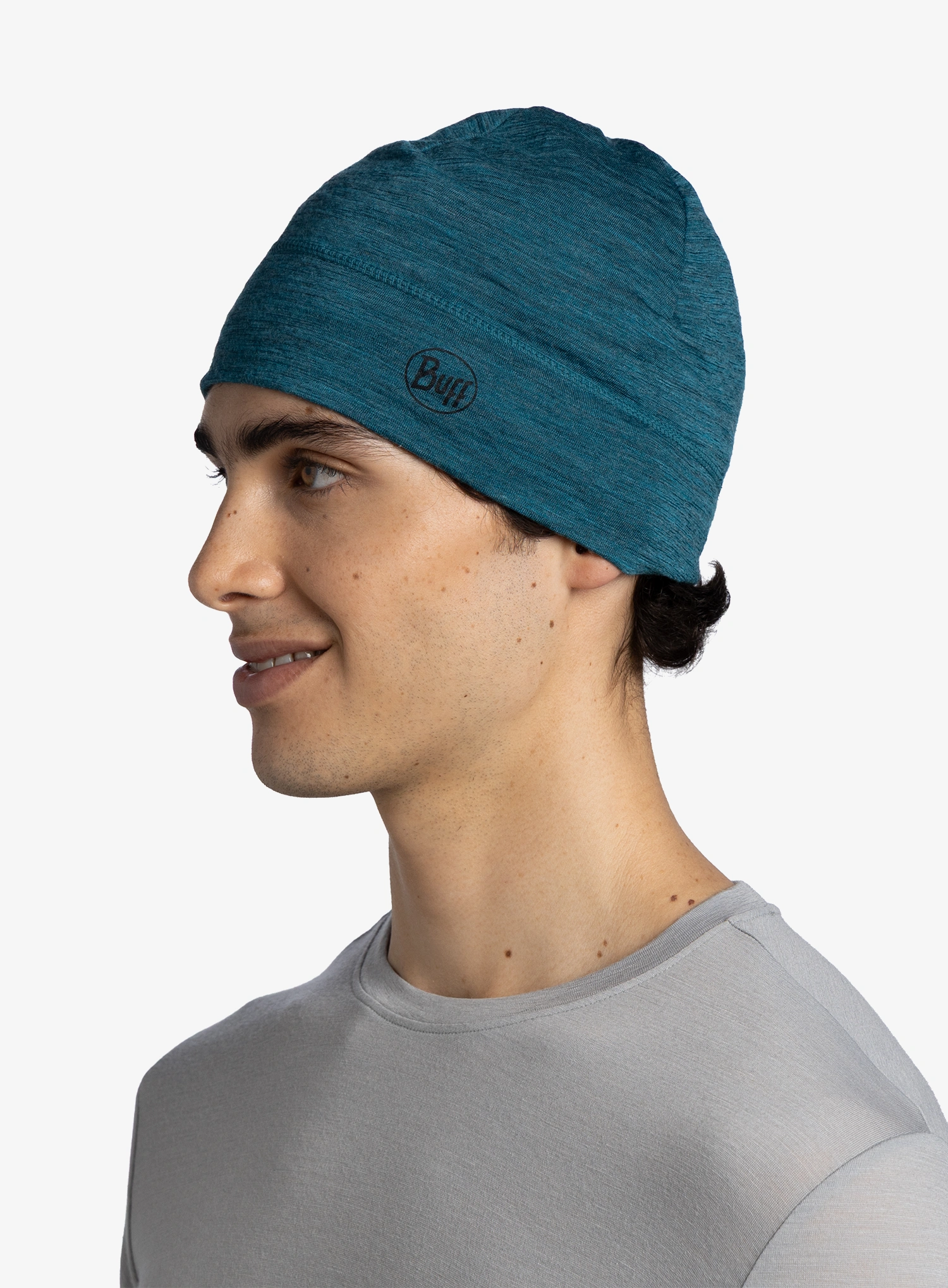 Термошапка Buff Lightweight Merino Beanie - solid teal