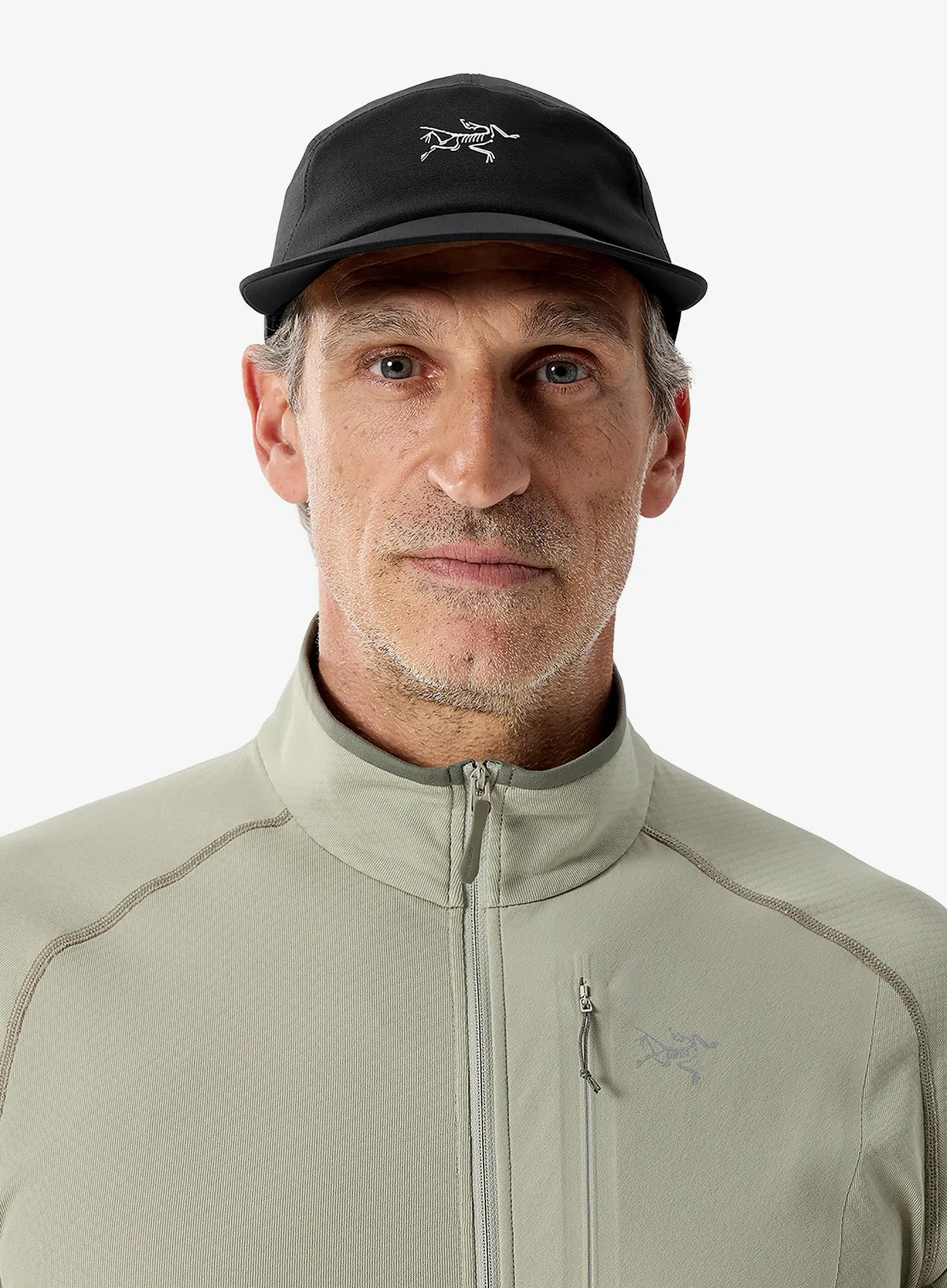 Кепка Arcteryx Gamma 5 Panel Cap - black/arctic silk
