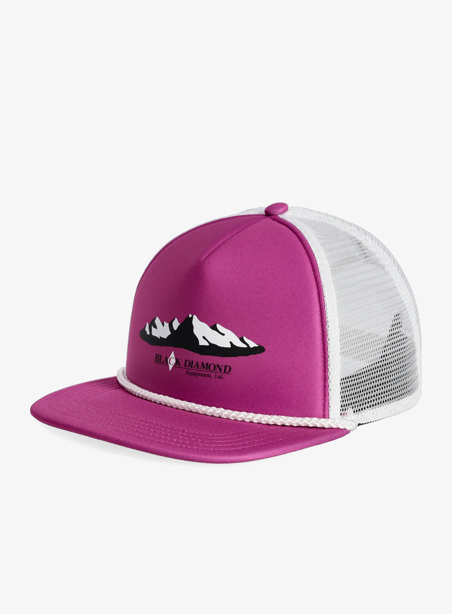 Кепка Black Diamond Flat Bill Trucker Hat - piton purple/white