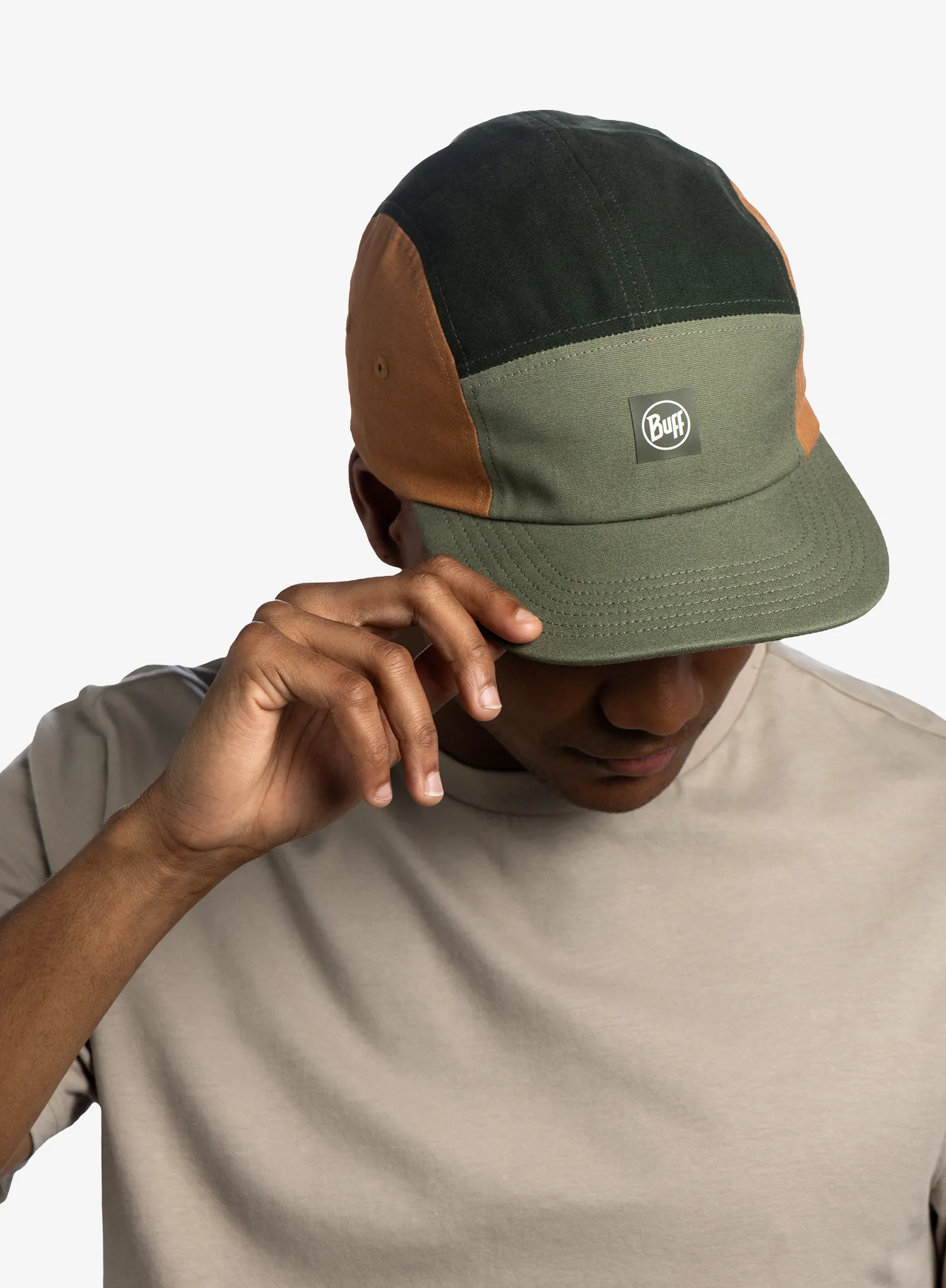 Кепка Buff 5 Panel Venture Cap - allvin khaki