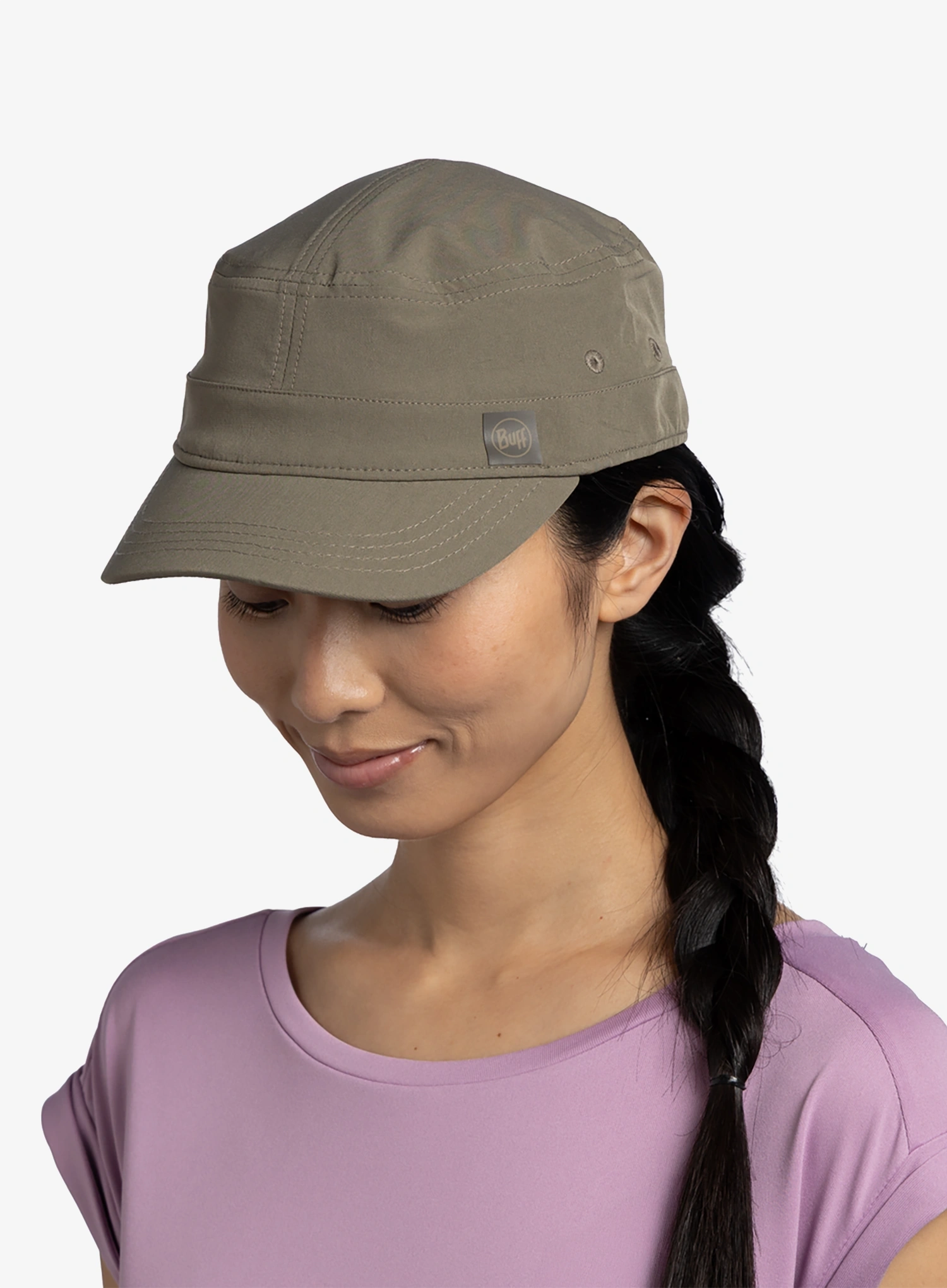 Кепка Buff Military Cap - solid tundra khaki