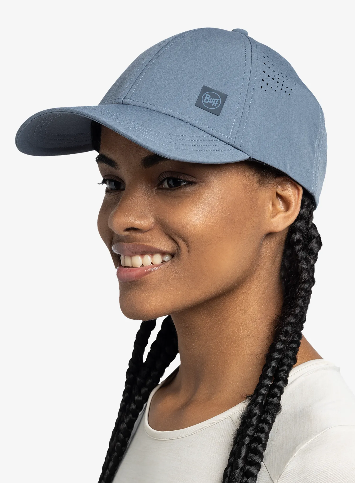 Кепка Buff Summit Cap - solid stone blue