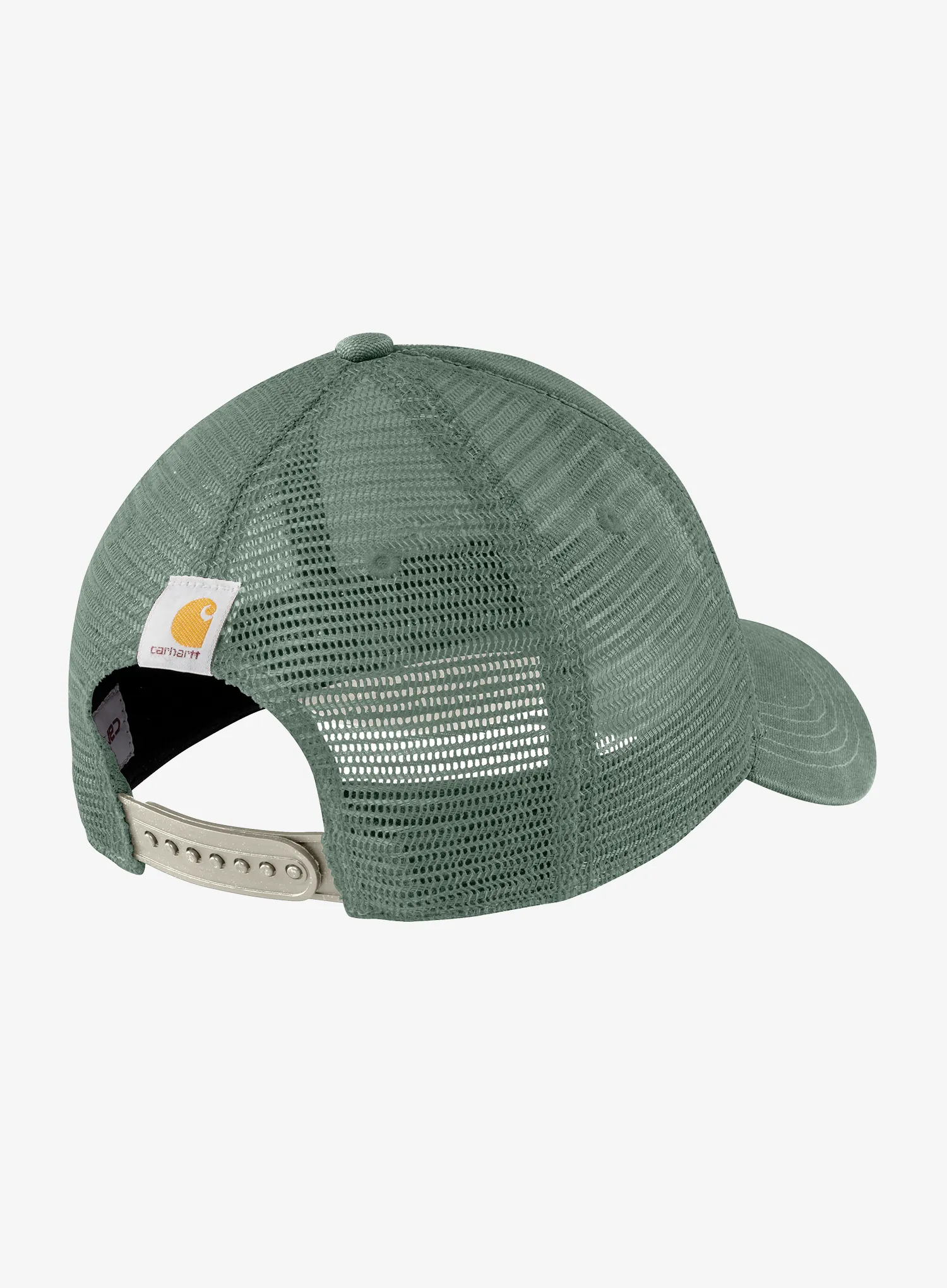 Кепка Carhartt Mesh-Back Logo Graphic Cap - green slate/malt