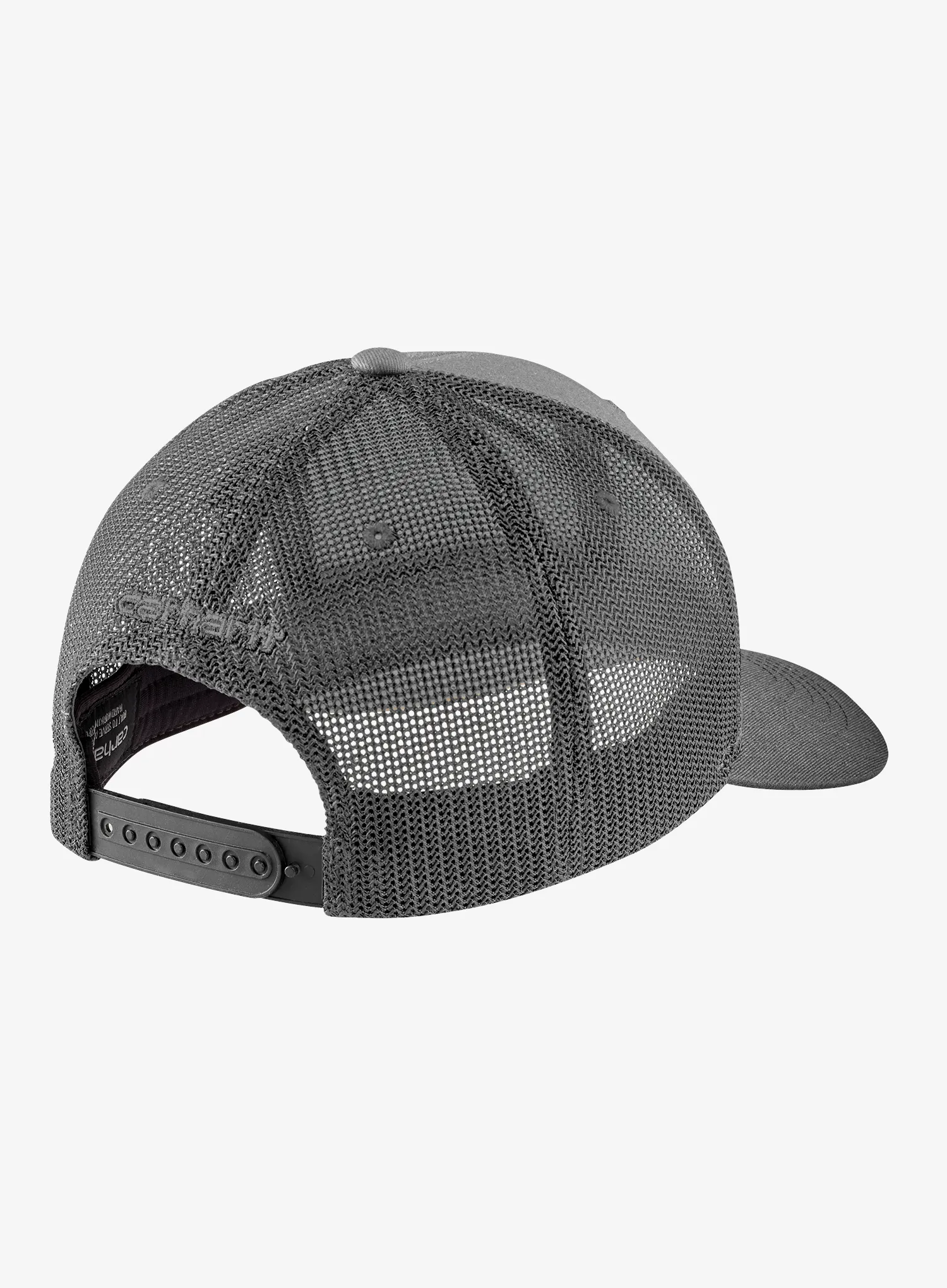 Кепка Carhartt Twill Mesh-Back Logo Patch Cap - asphalt