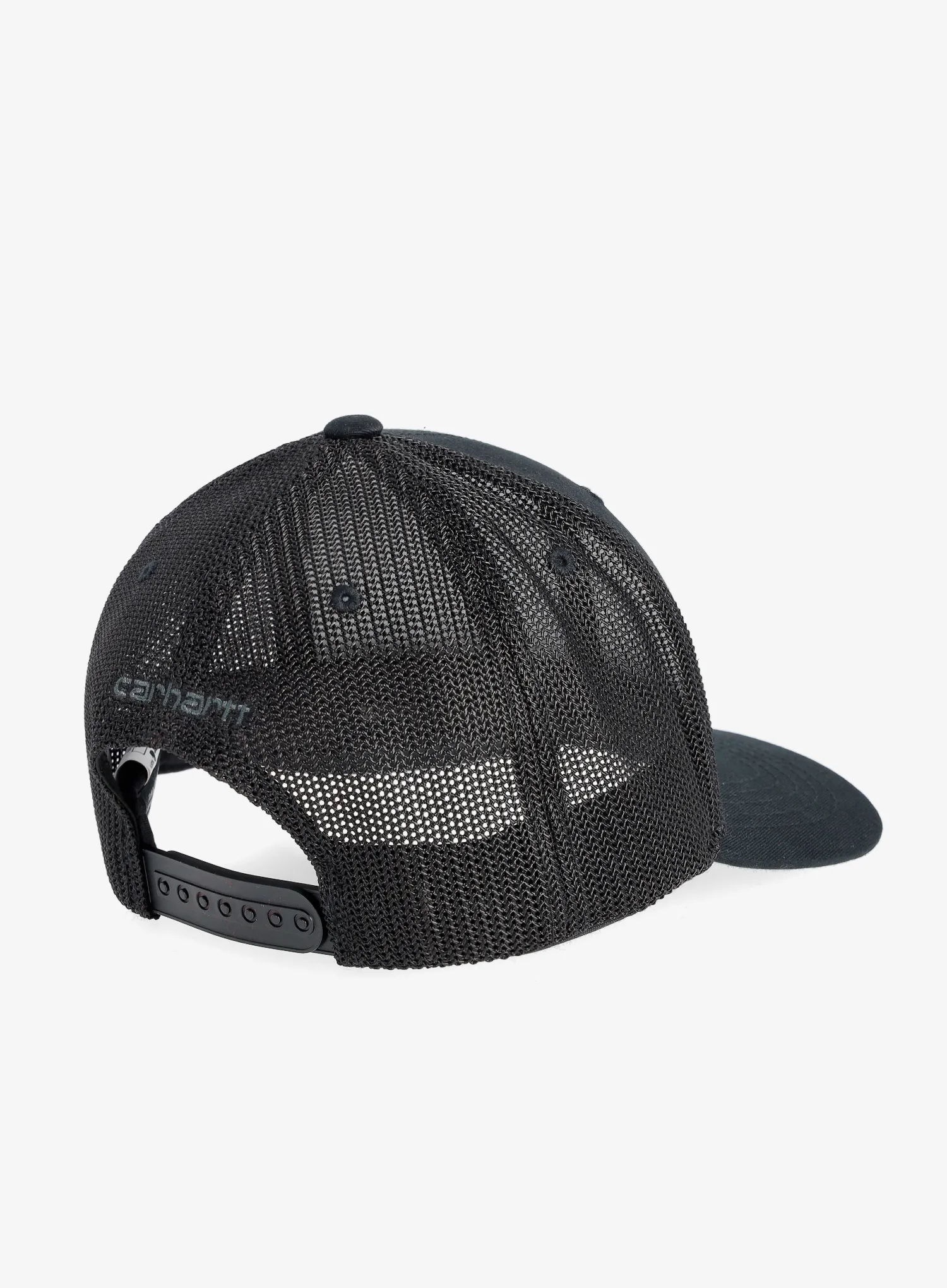 Кепка Carhartt Twill Mesh-Back Logo Patch Cap - black