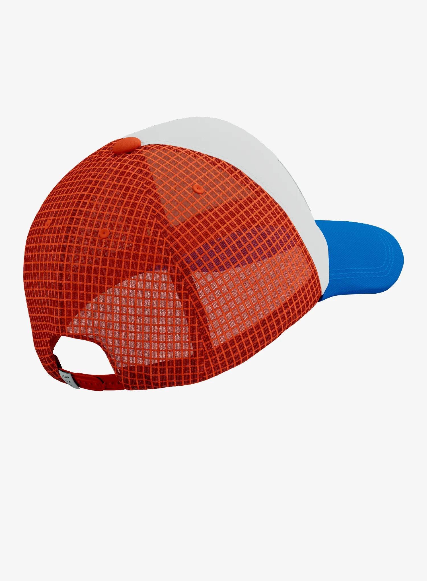 Кепка Compressport Trucker 6P Cap - princess blue/white