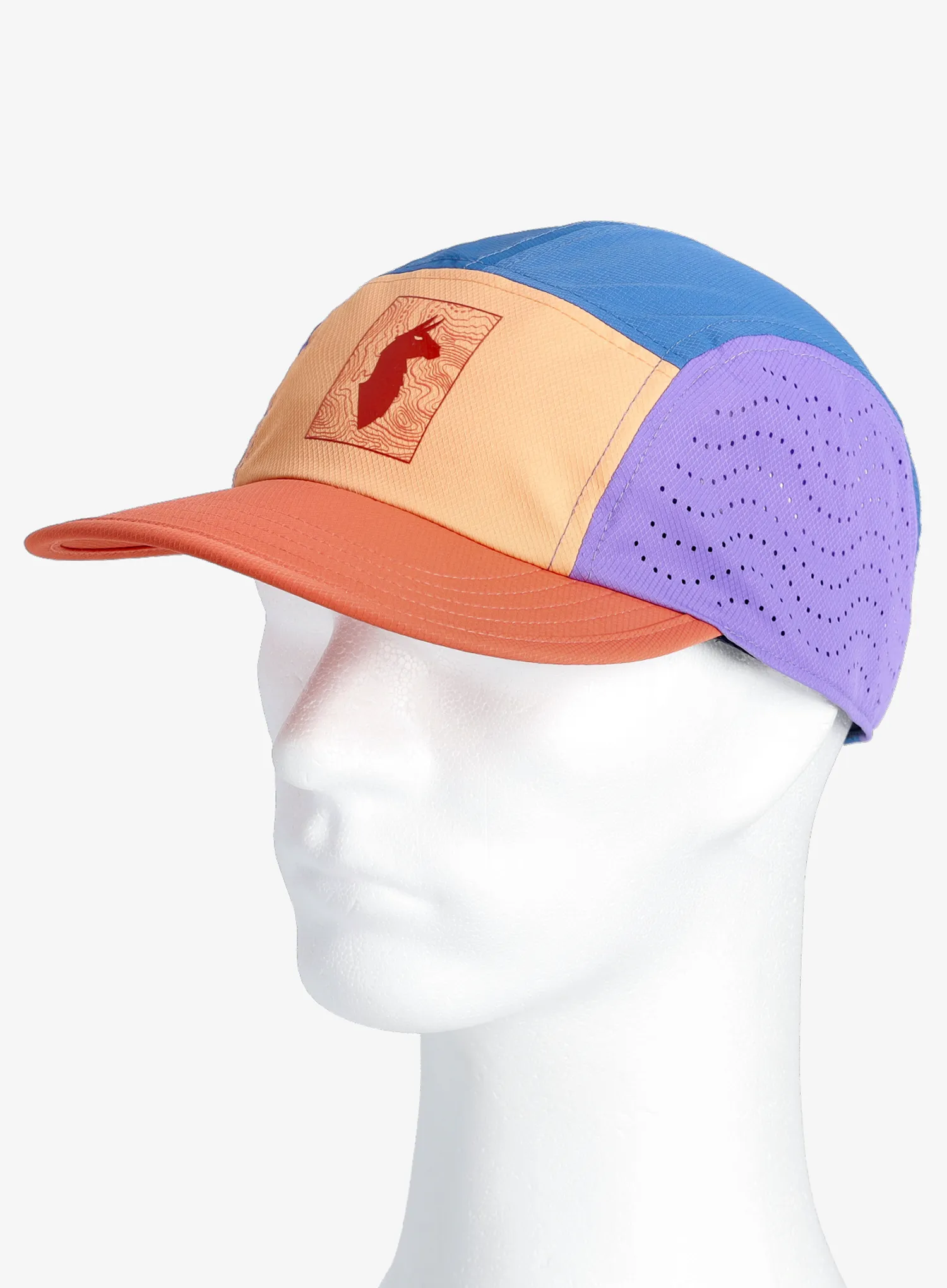 Кепка Cotopaxi Tech Plus 5-Panel Hat - cantaloupe/grapefruit