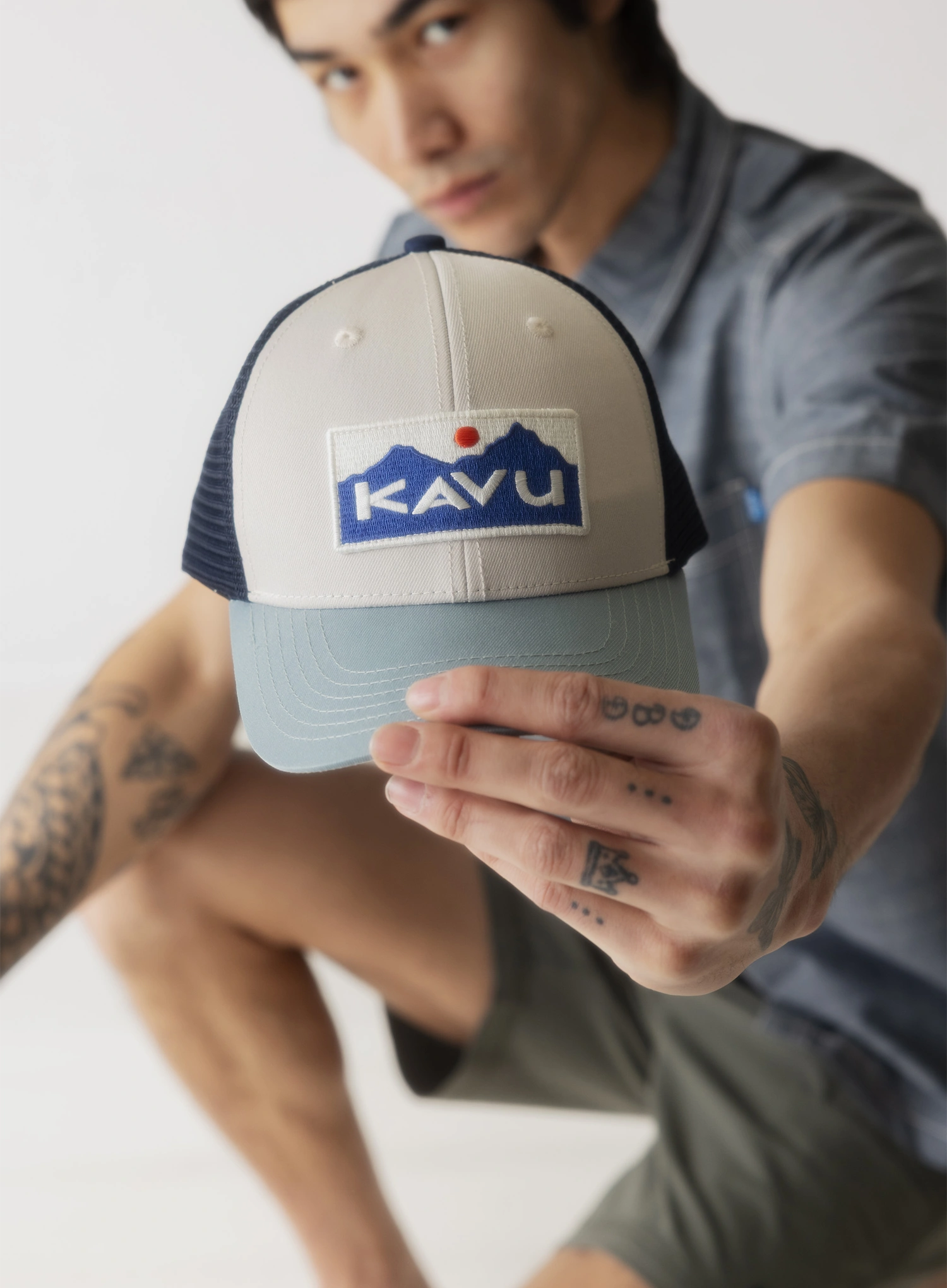 Кепка Kavu Low Tide - big sky mix