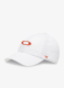 Кепка Oakley Remix Dad Hat - white/orange