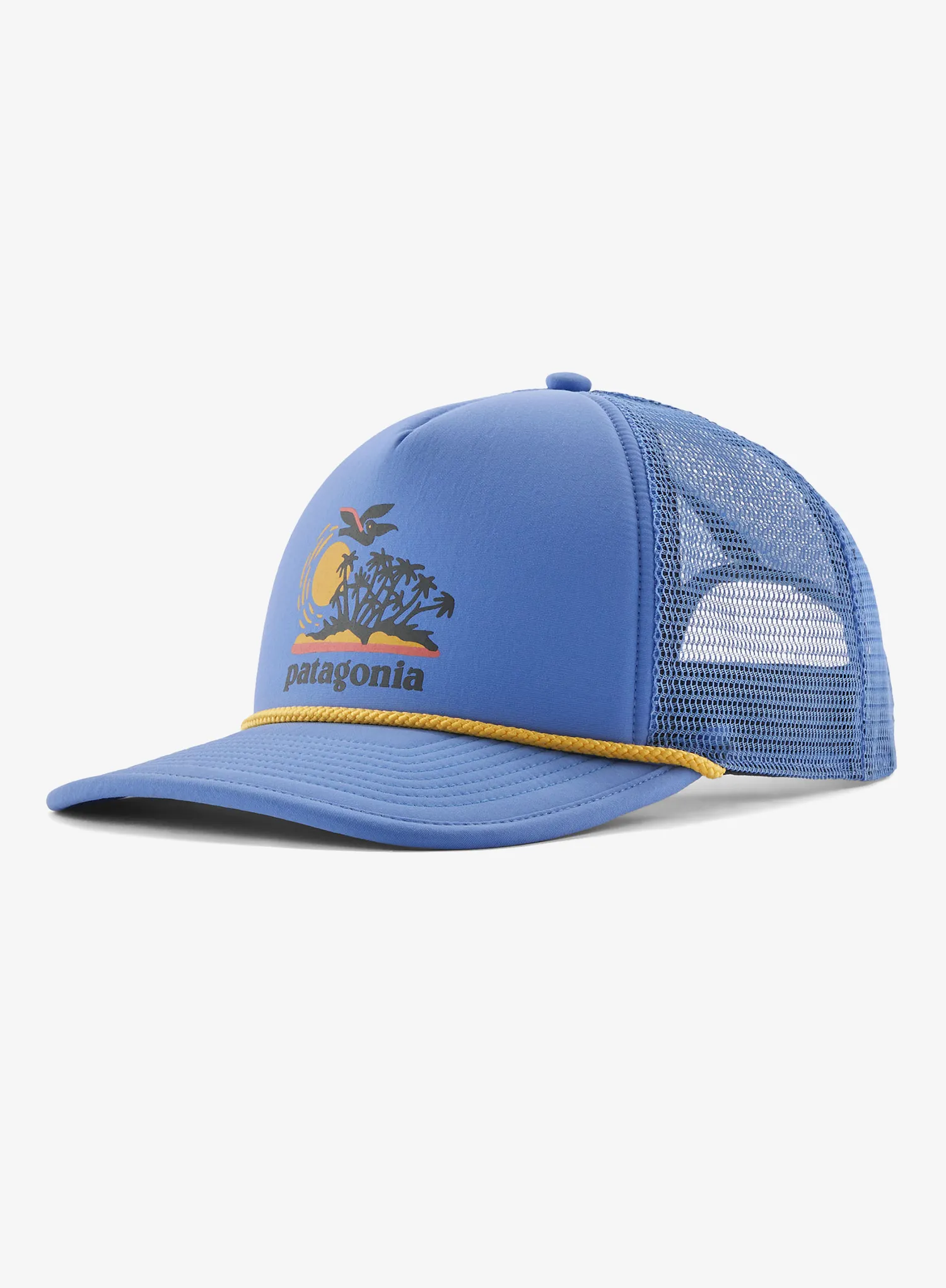 Кепка Patagonia Broadcaster Hat - palm island/abundant blue