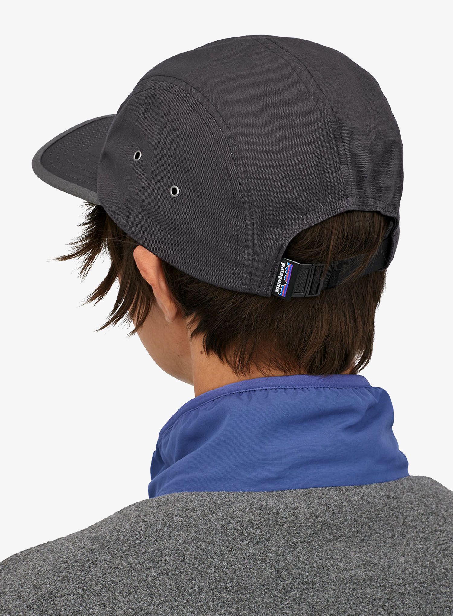 Кепка Patagonia P-6 Label Maclure Hat - p-6 label/black