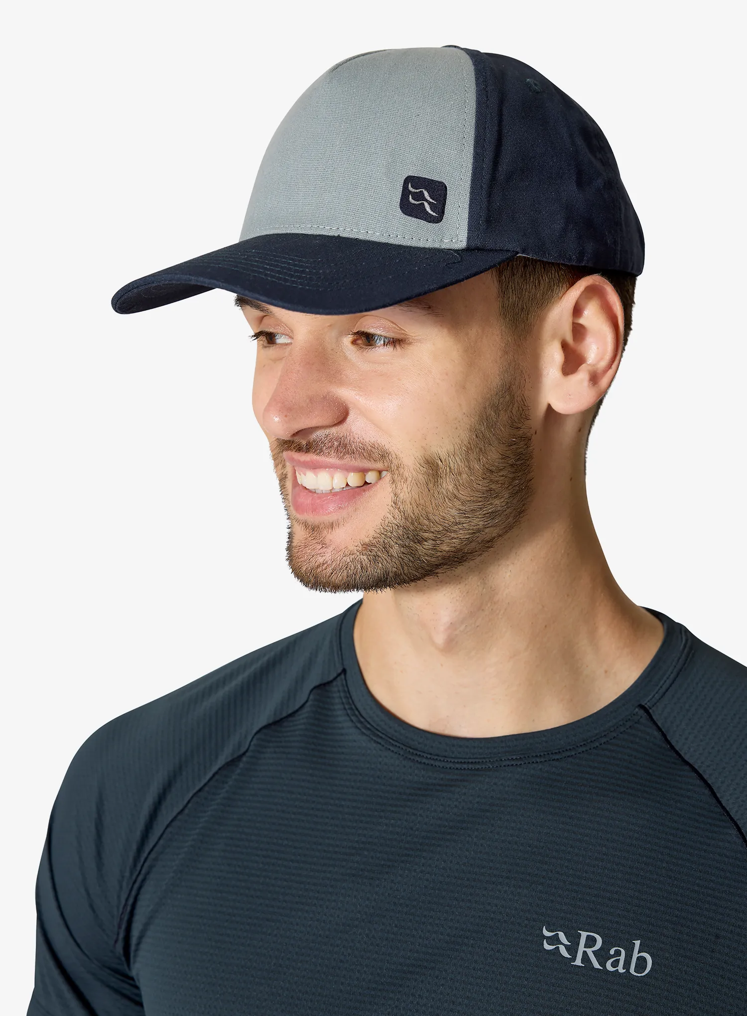 Кепка Rab Calet Embroidery Cap - anthracite/light zinc