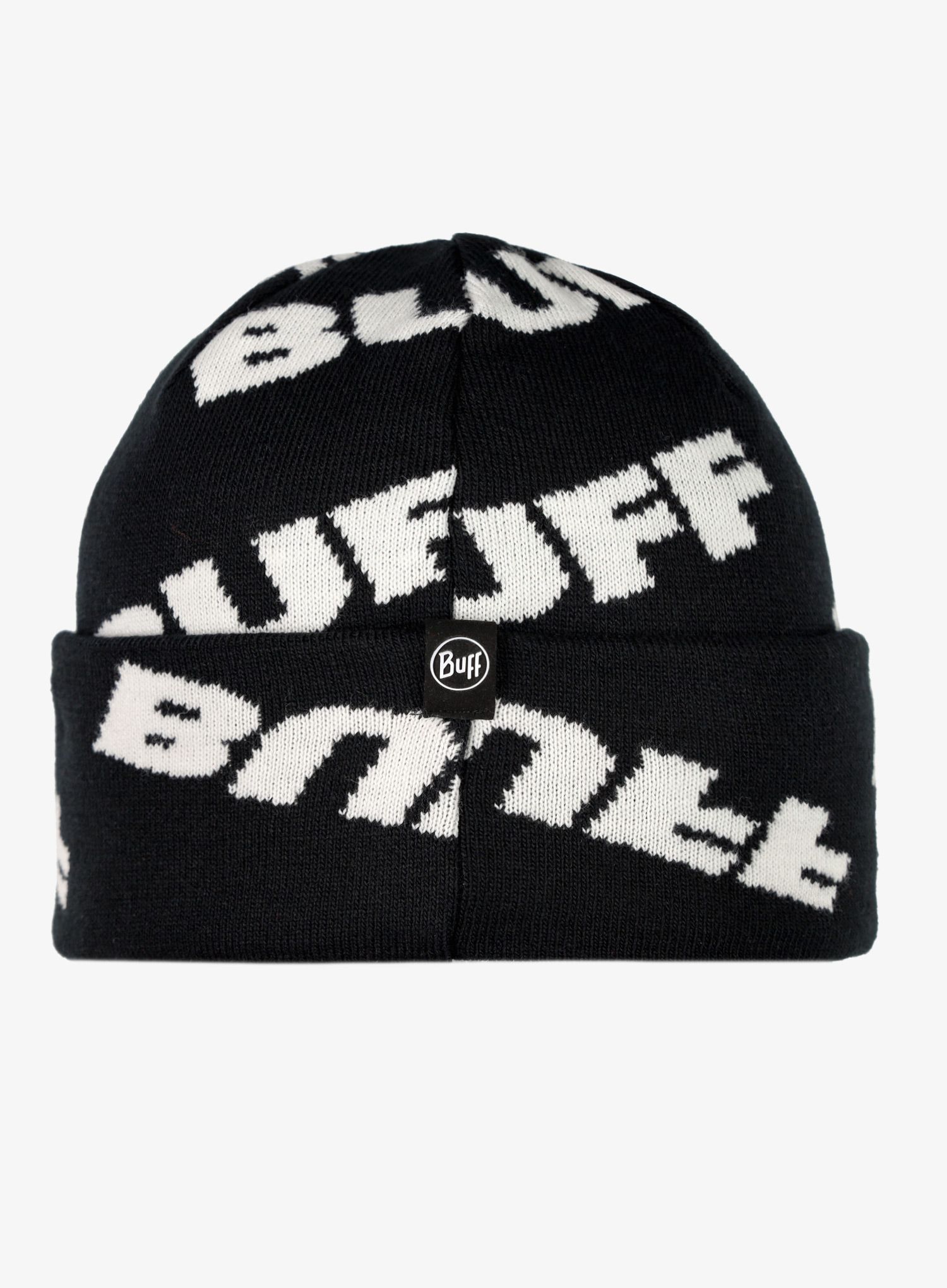Шапка зимова Buff Knitted Beanie Hido - black