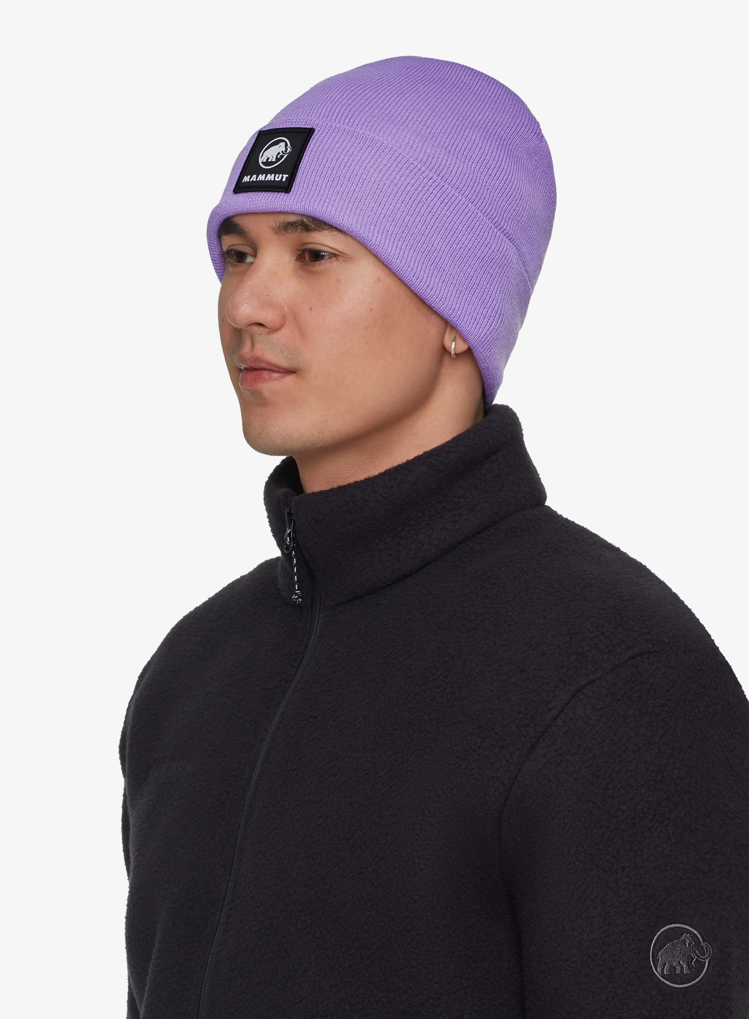 Шапка зимова Mammut Fedoz Beanie - lavandin