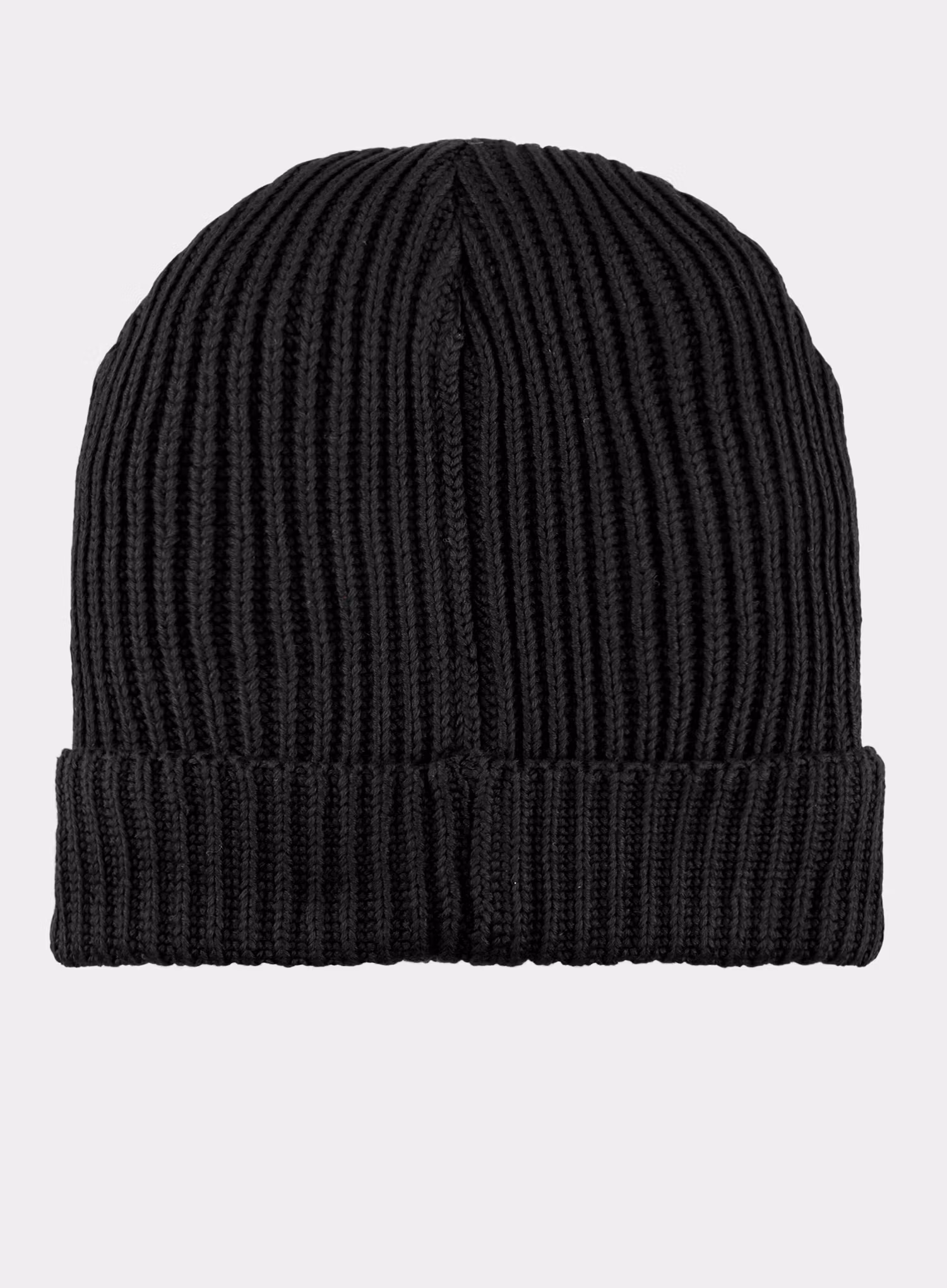 Шапка Patagonia Fisherman's Rolled Beanie - black