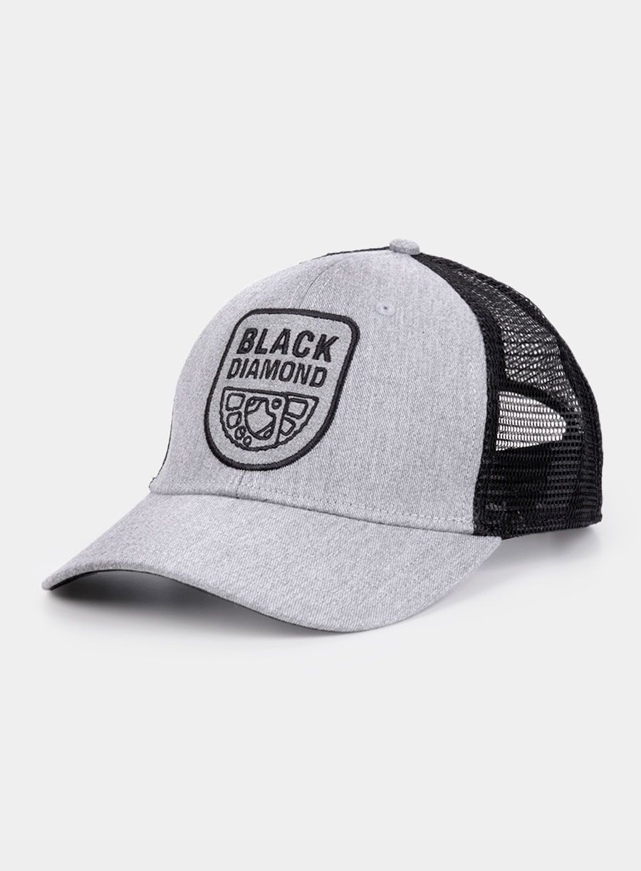 Шапка Black Diamond BD Trucker Hat - heathered aluminum/black